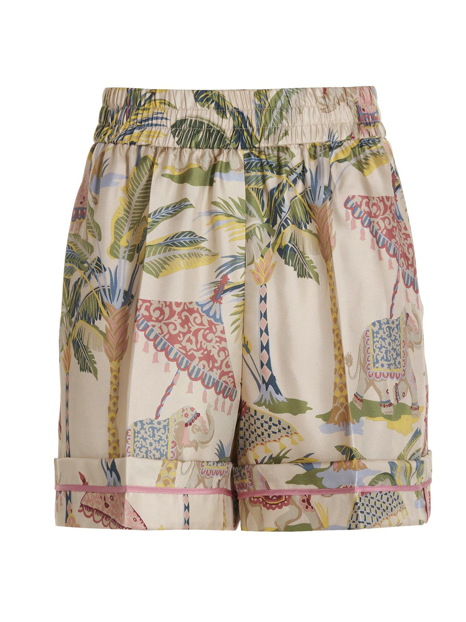RED Valentino All-over Print Shorts