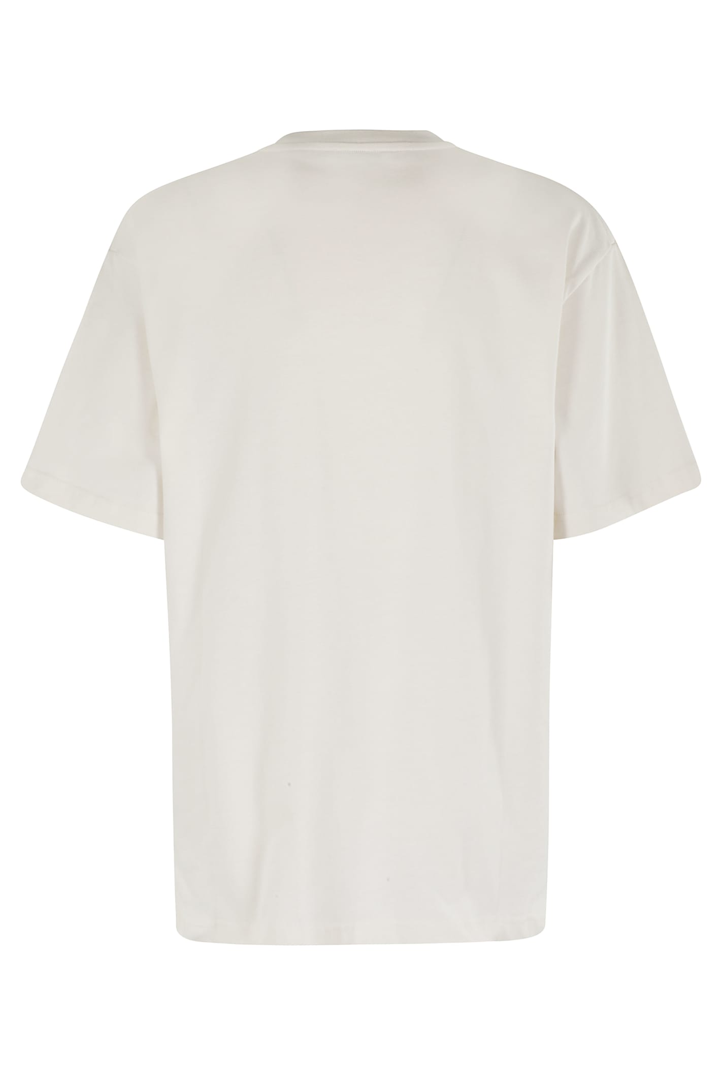 Jw Anderson Logo Embroidery Tshirt In White