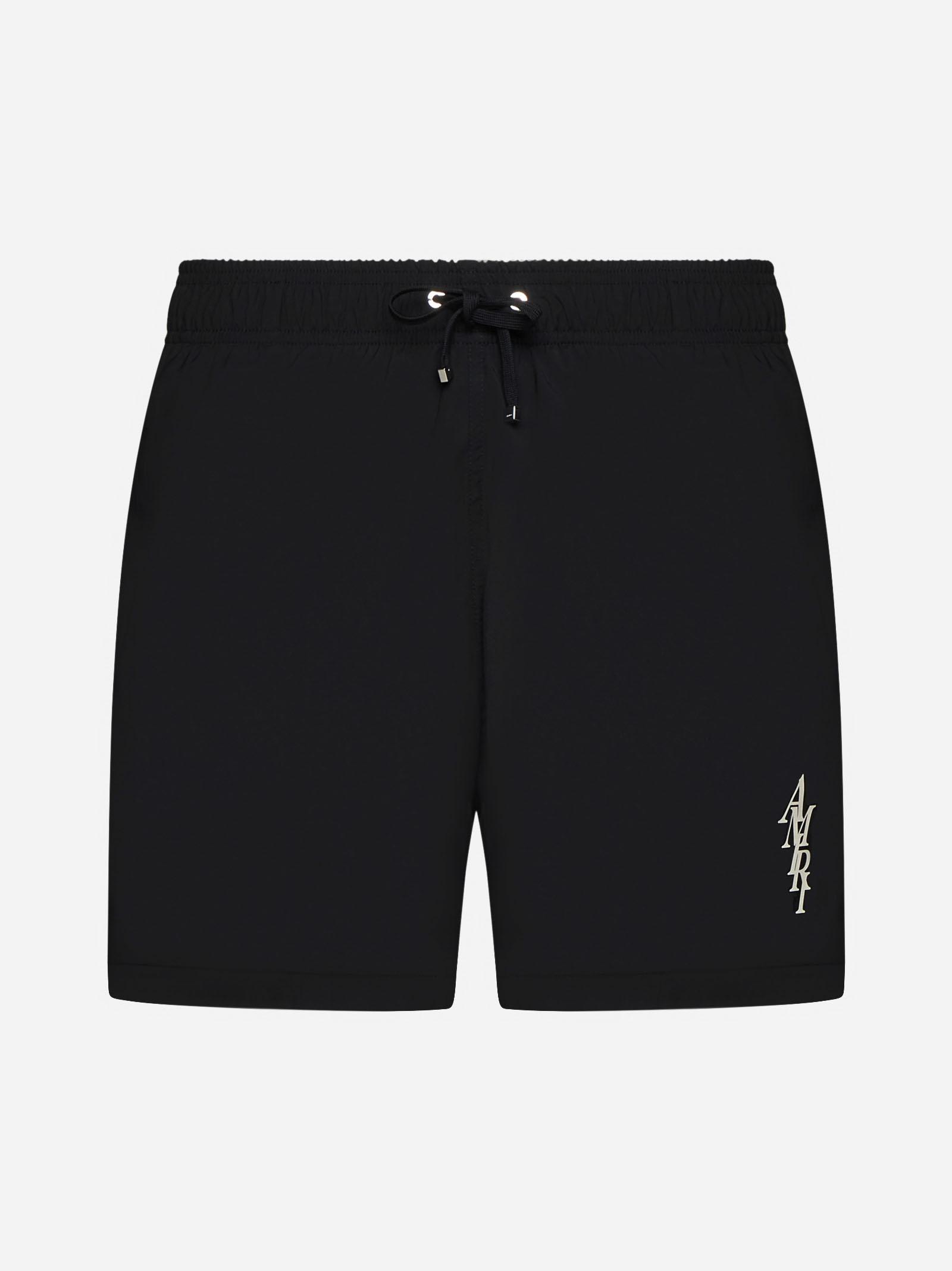 AMIRI LOGO NYLON SWIM SHORTS