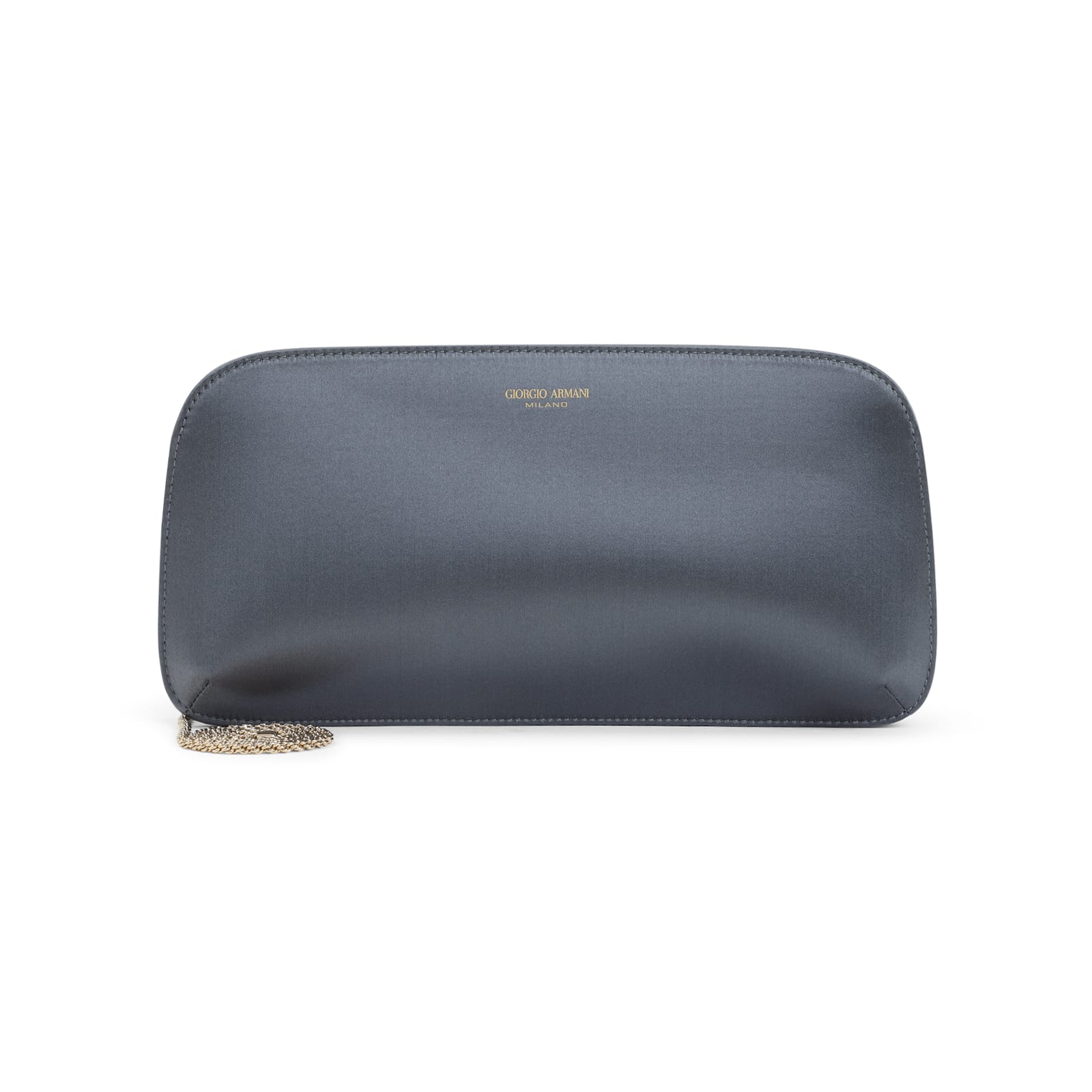 Giorgio Armani Viscose Handbag In Gray