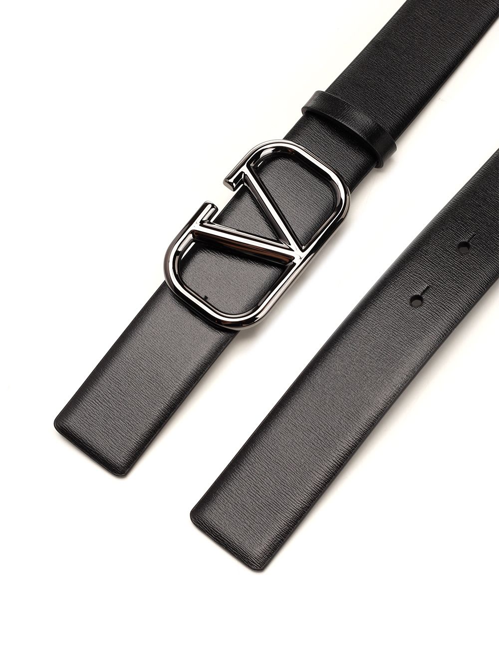 Shop Valentino Vlogo Signature Belt In Black