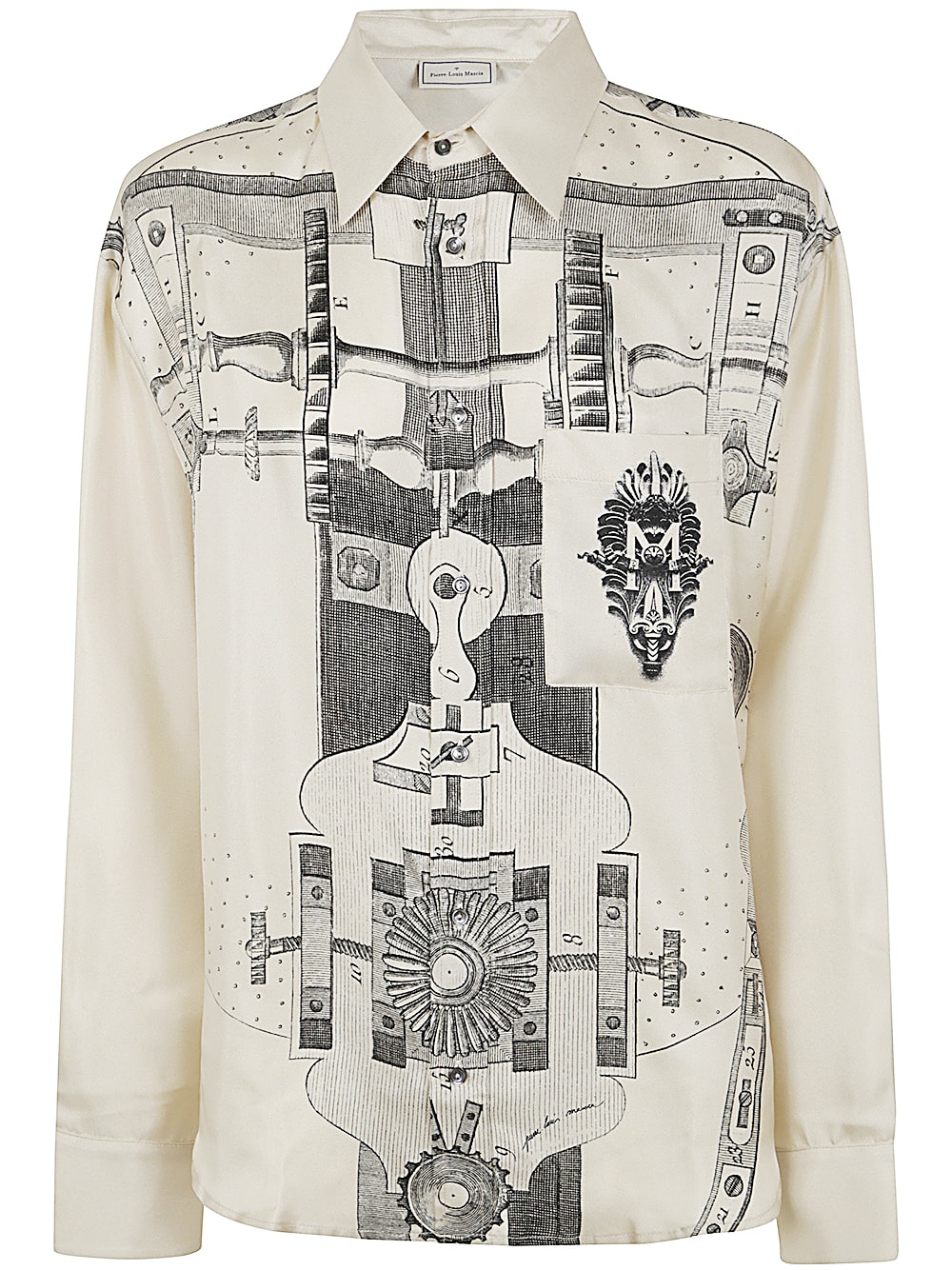 Shop Pierre-louis Mascia Aloesots Longsleeves Shirt In Multi