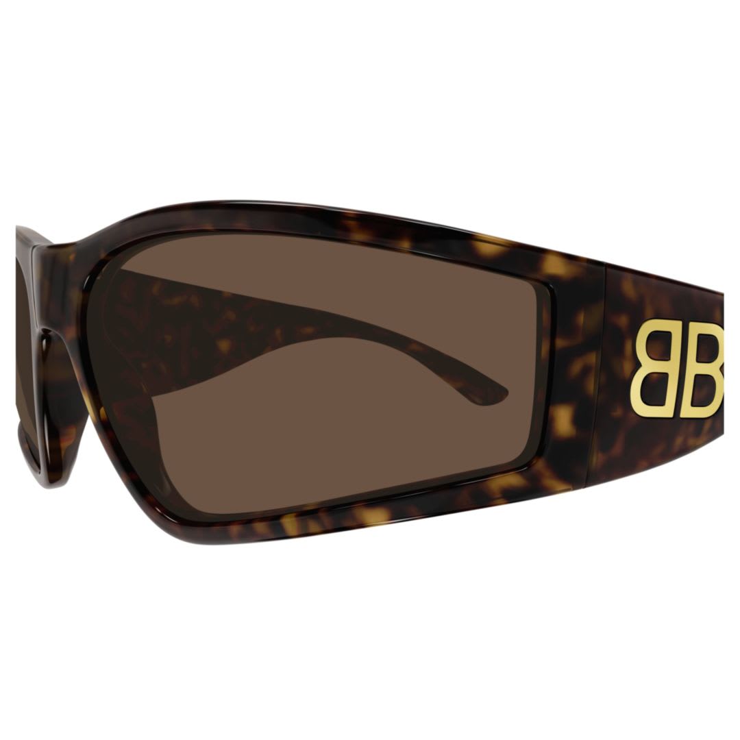 Balenciaga Bb0457s-003havana-havana-brown In Brown