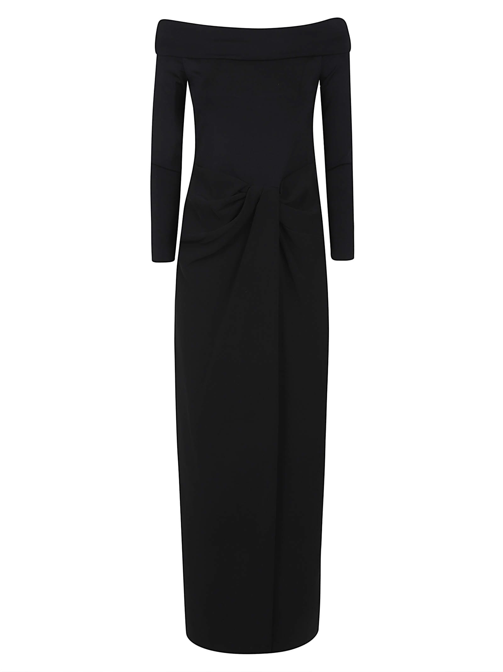 Ralph Lauren Sakaris-long Sleeve-gown In Multi