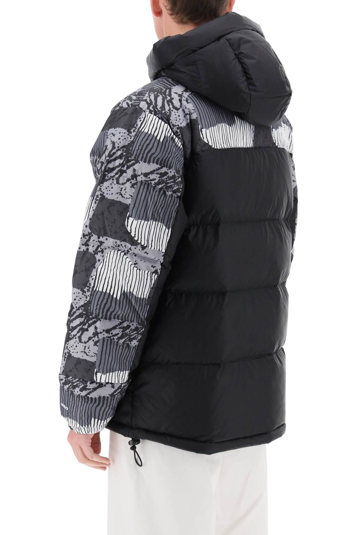 Shop The North Face Himalayan Ripstop Nylon Down Jacket In Tnf Black Abst Ysmpnfb (white)