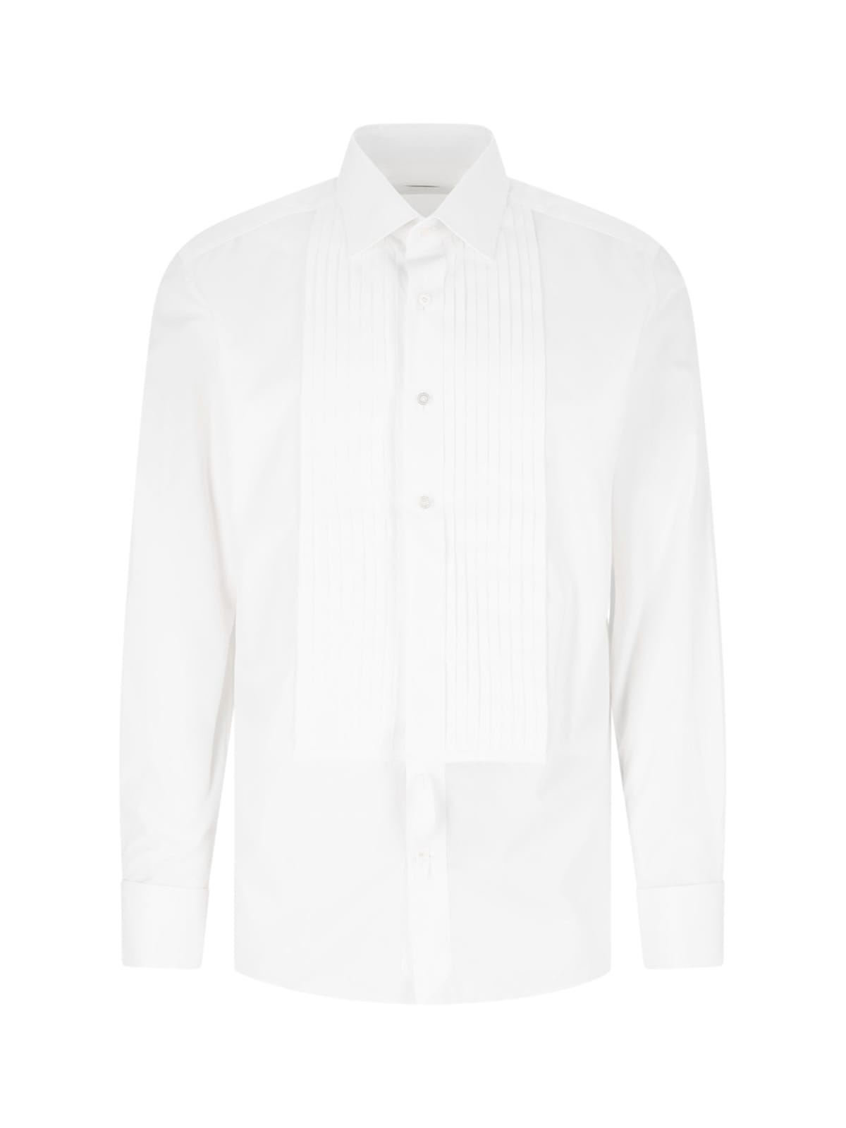 Shop Tom Ford Cocktail Voile Shirt In White