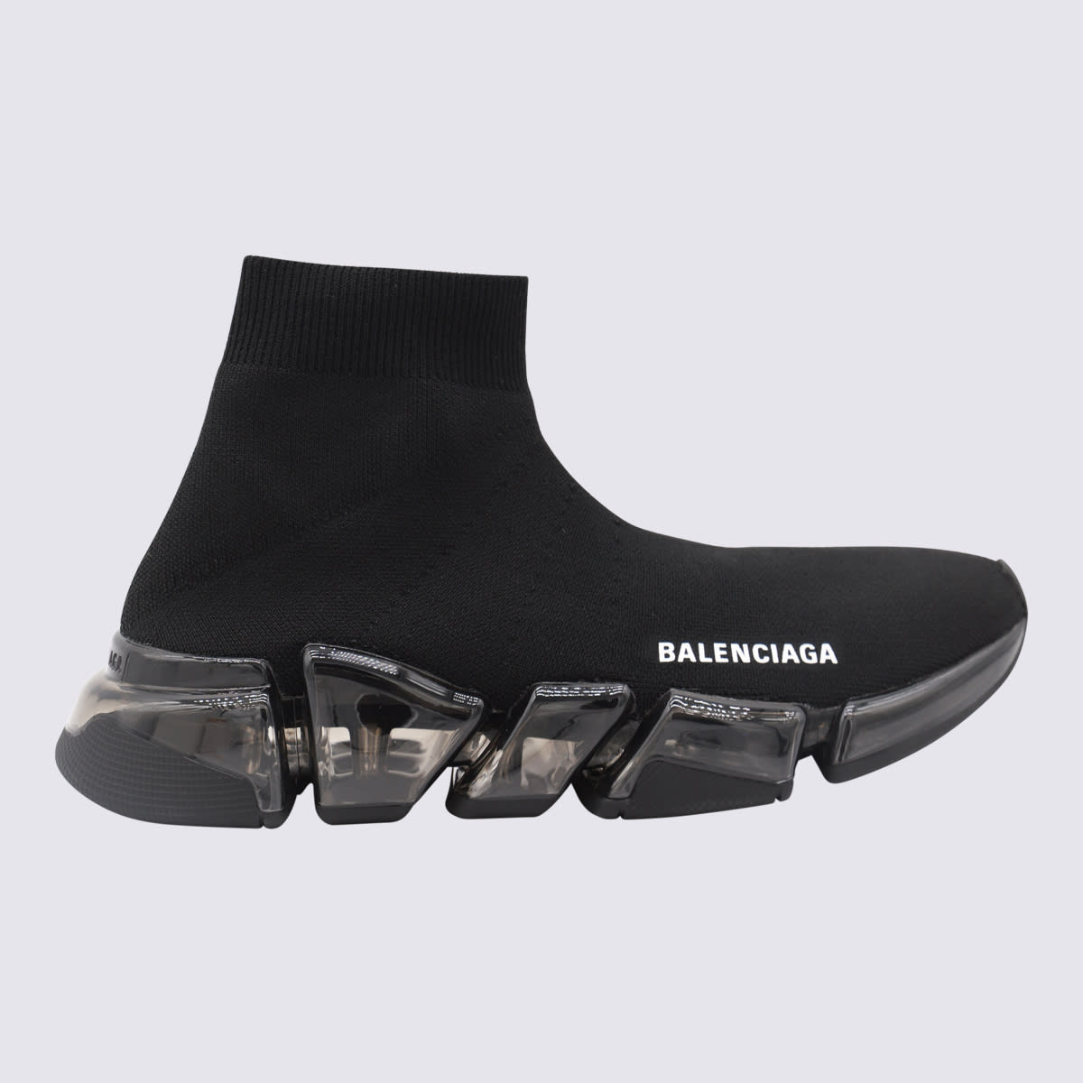 Shop Balenciaga Black Speed 2.0 Sneakers