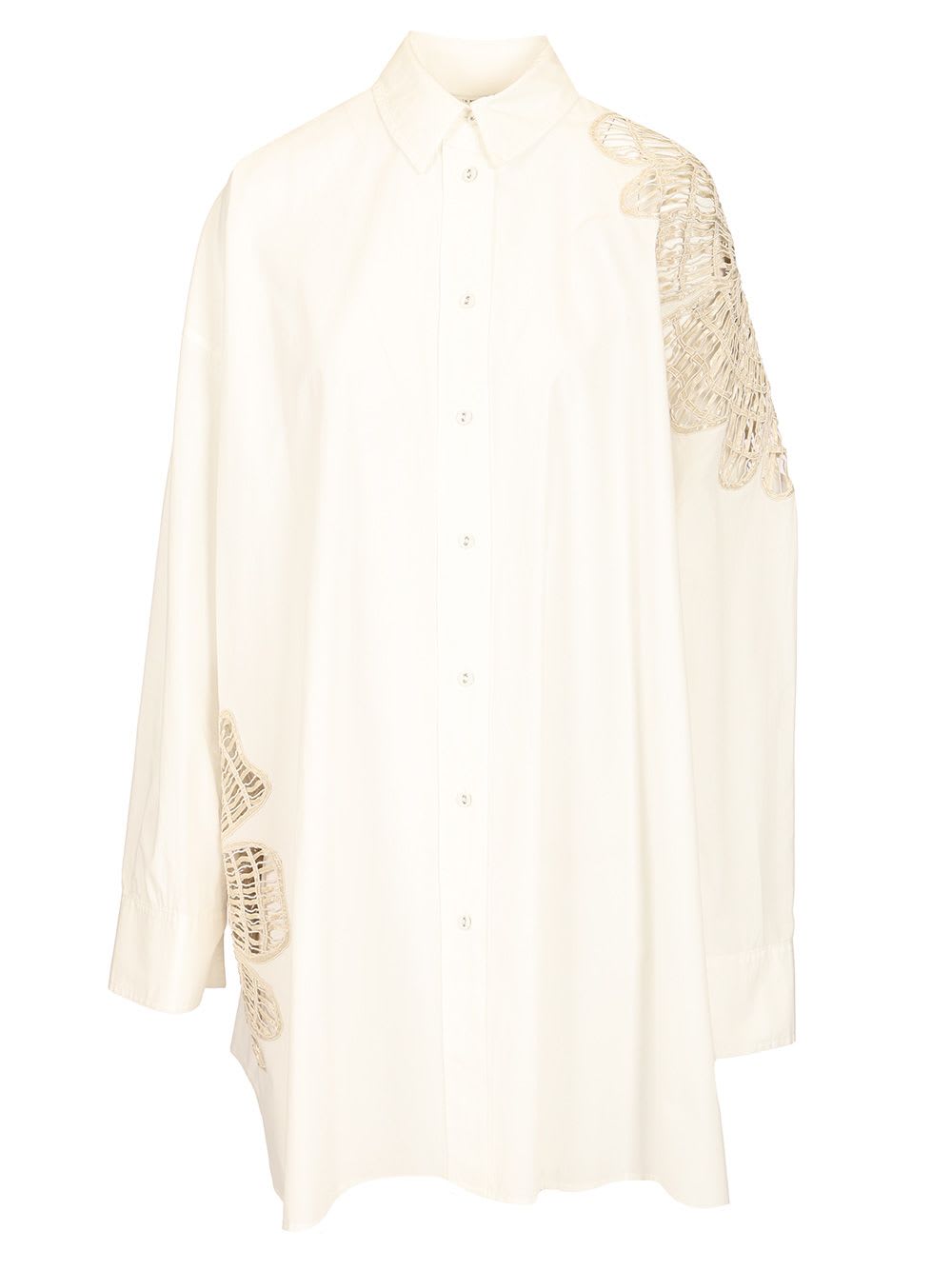 Shop Forte Forte Poplin Shirt Dress