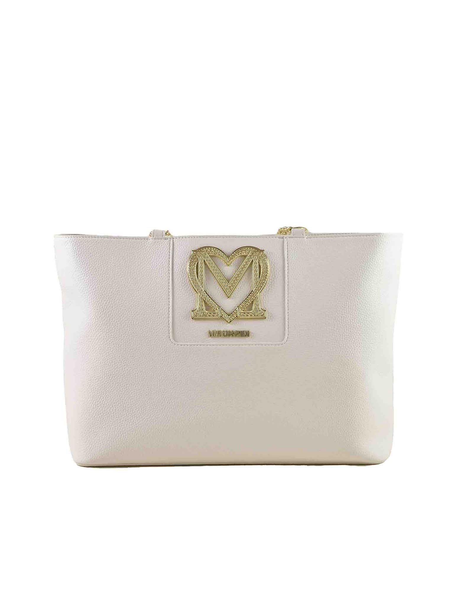 Love Moschino Womens White Handbag