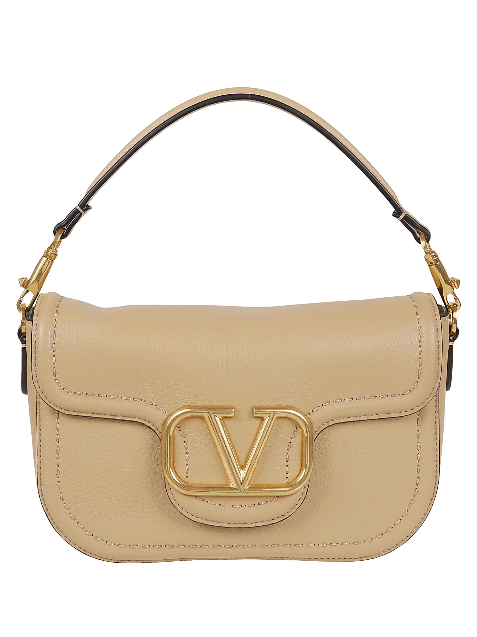 Shop Valentino Shoulder Bag Alltime In Brown