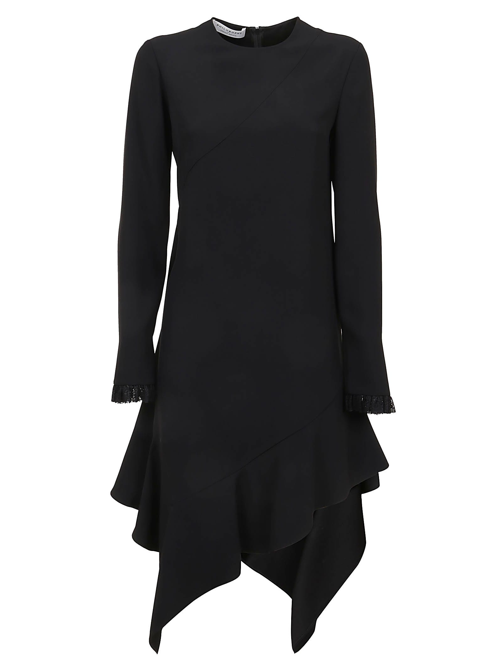 Philosophy Di Lorenzo Serafini Dress In Black | ModeSens