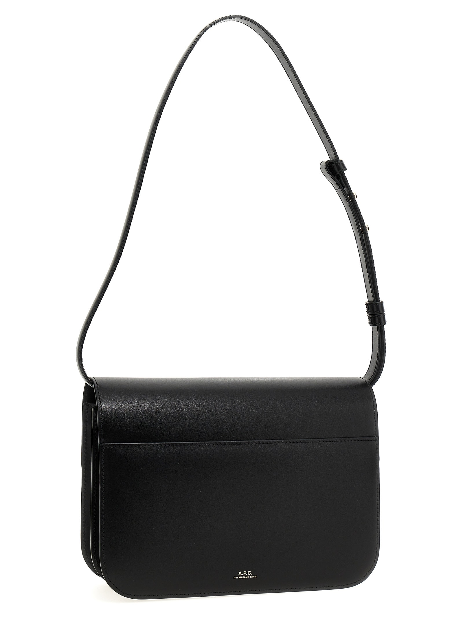 Shop Apc Astra Crossbody Bag In Black