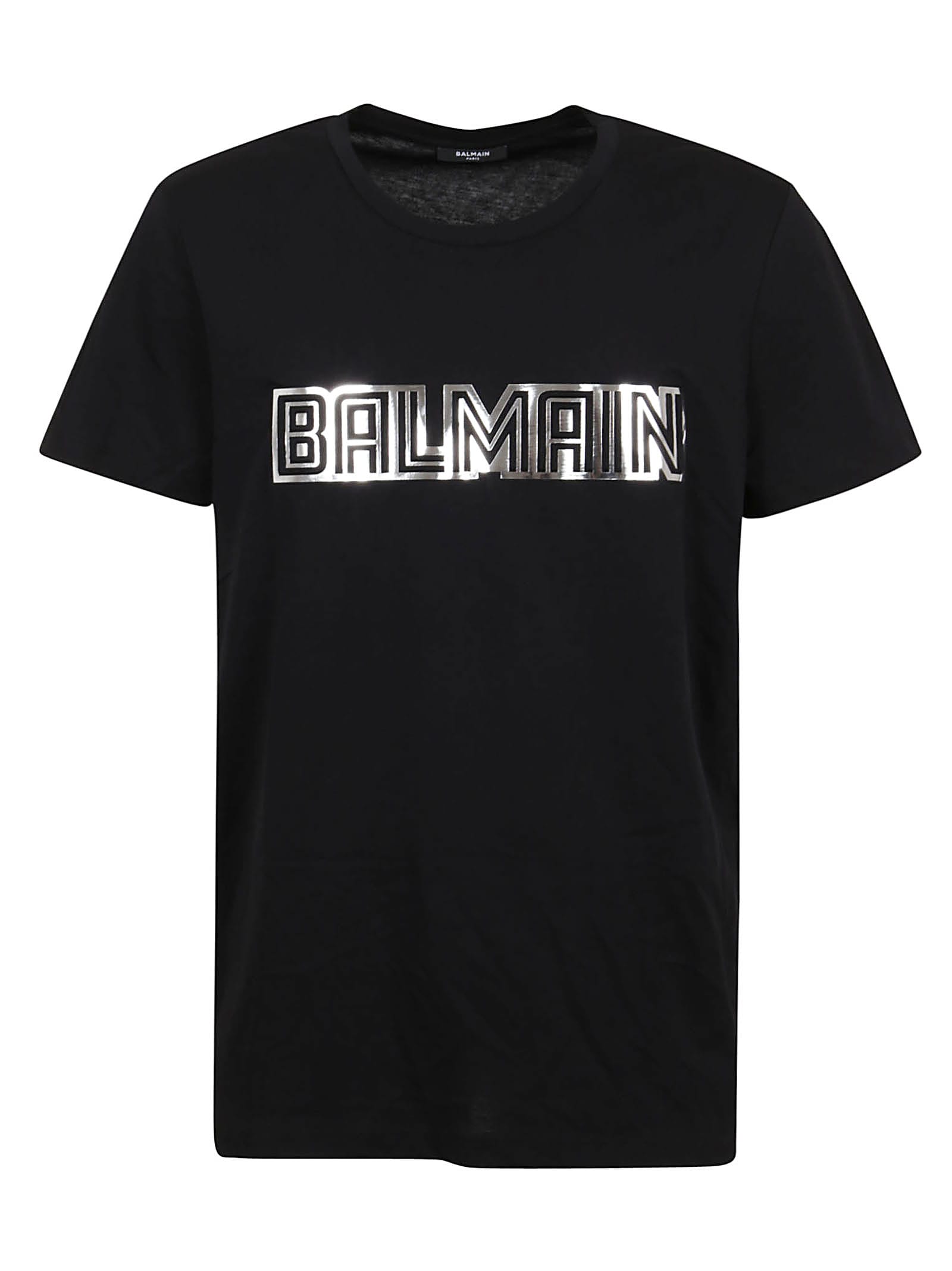 Balmain Mettalic Embossed T-shirt