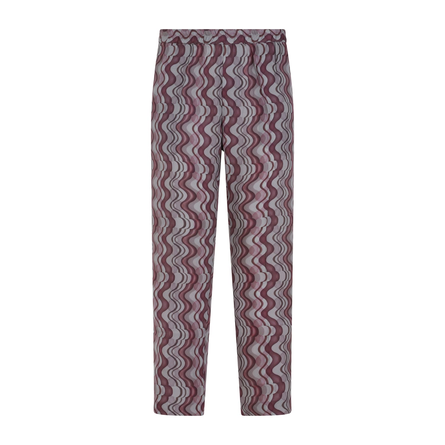 Shop Dries Van Noten Parkino Pants In Purple