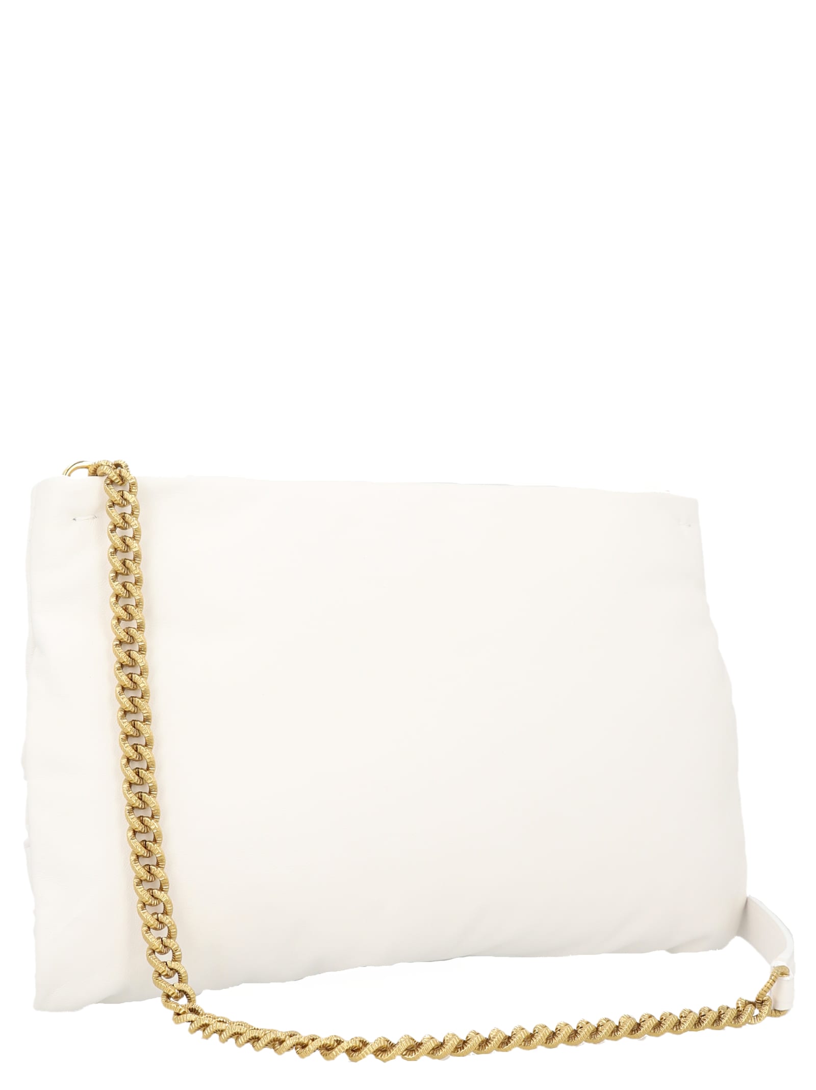 Dolce & Gabbana Devotion Soft Small Crossbody Bag In White