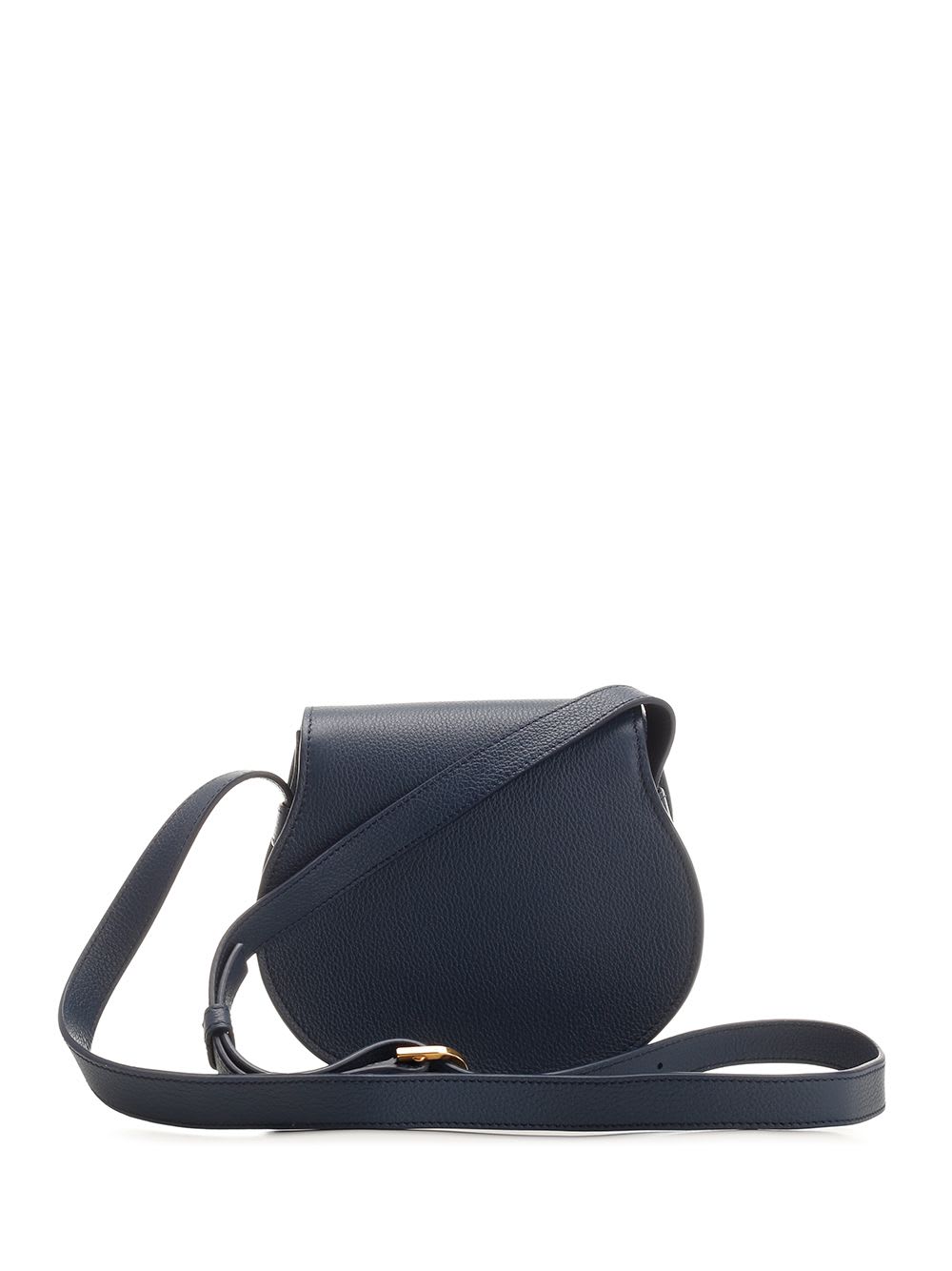 Shop Chloé Marcie Shoulder Bag In Blue