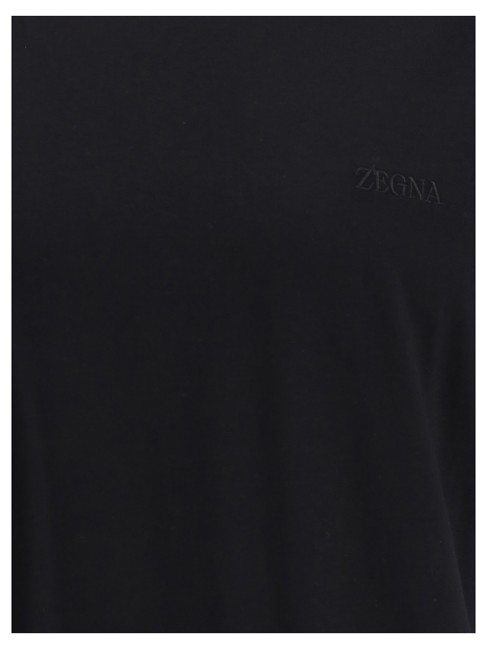 ZEGNA LOGOED T-SHIRT