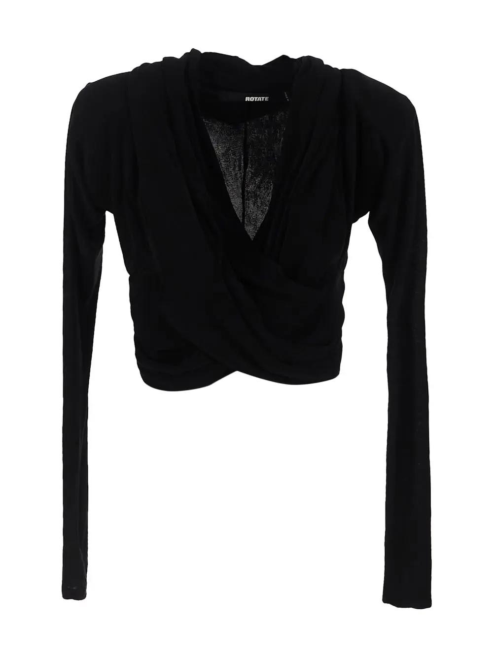 ROTATE BIRGER CHRISTENSEN SLINKY HOODED TOP