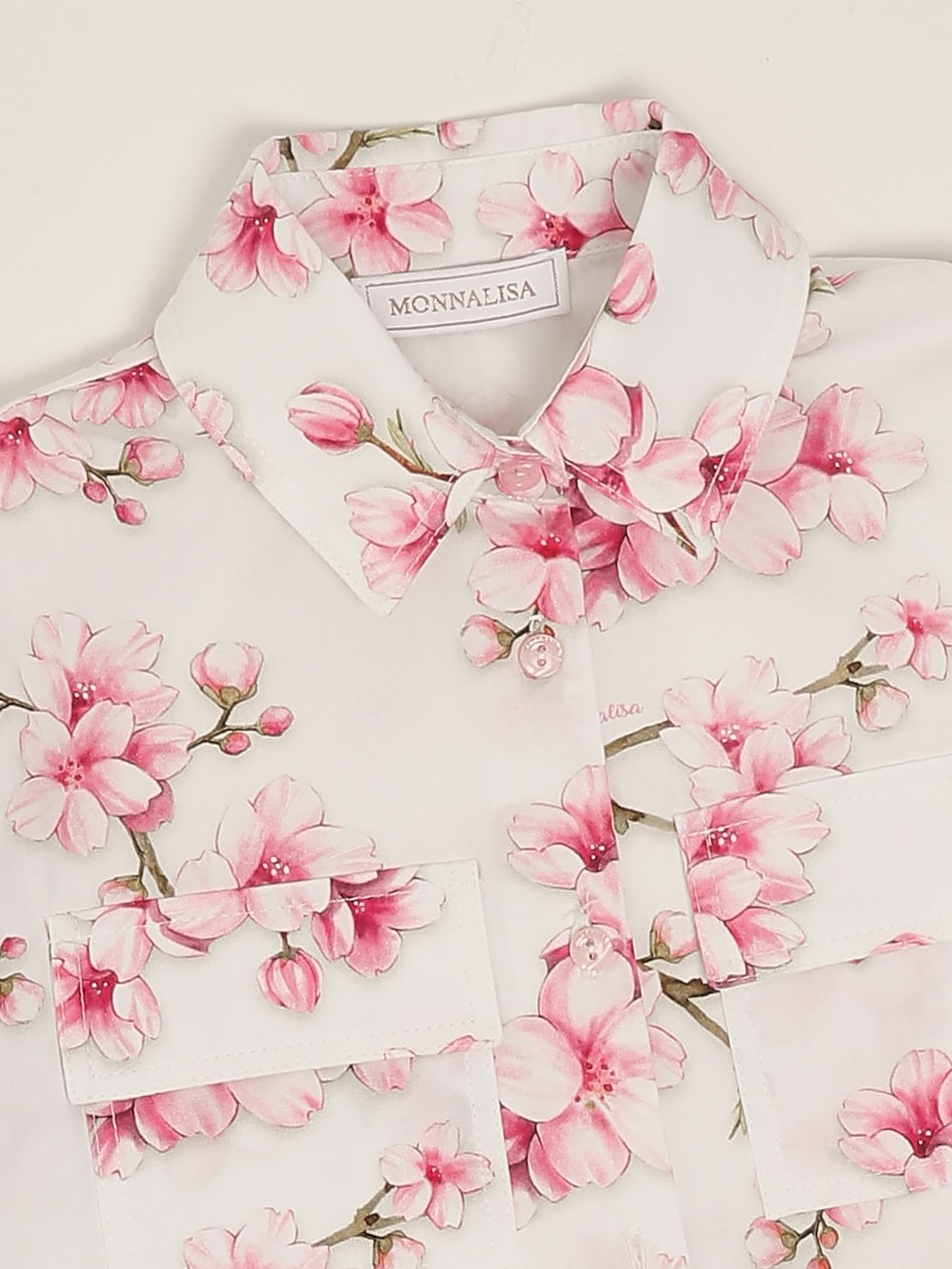 Monnalisa Shirt Shirt In White