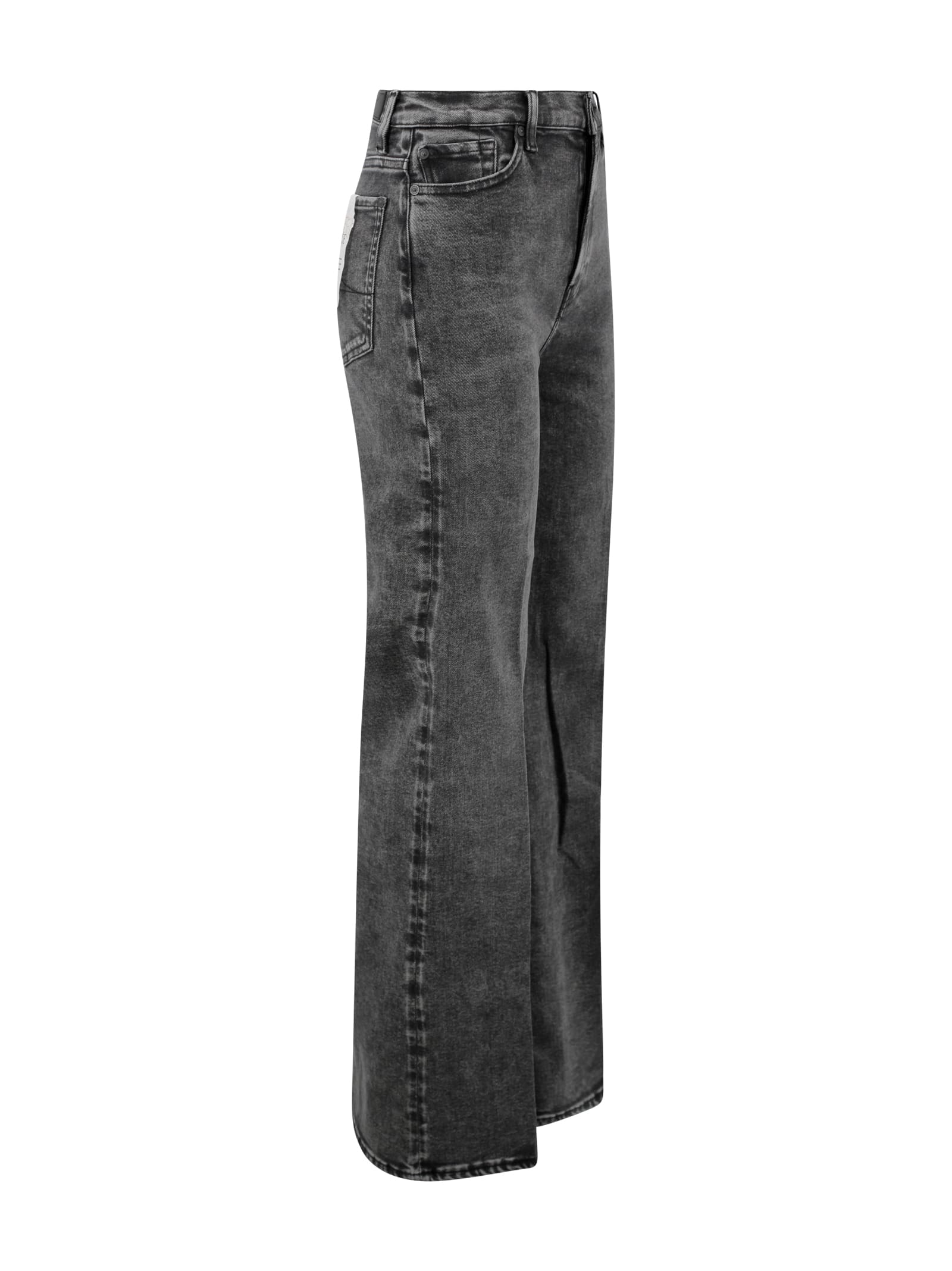 7 FOR ALL MANKIND VERY HIGH-WAISTED DENIM