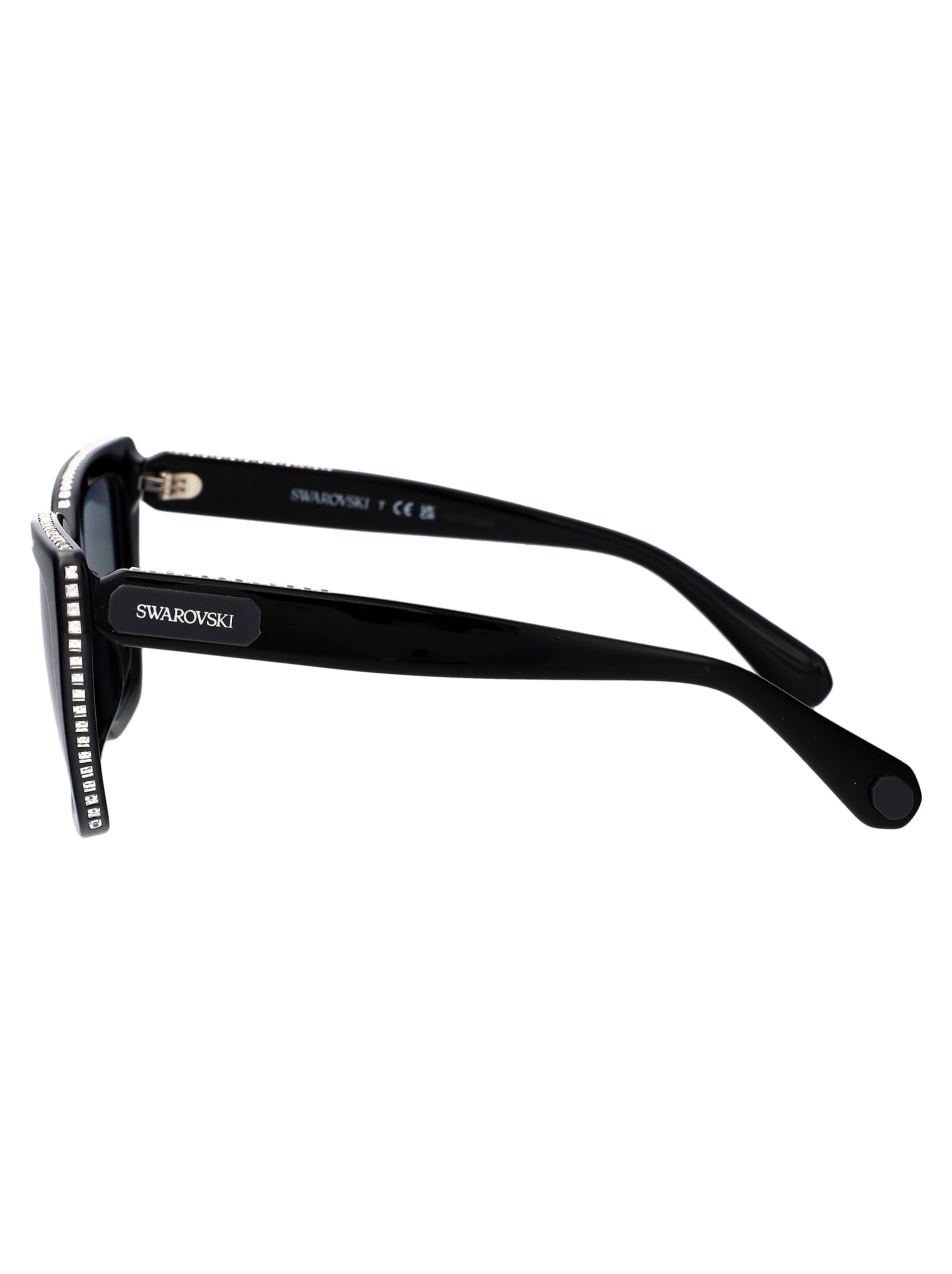 Swarovski 0sk6013 Sunglasses In 1010/1 Black