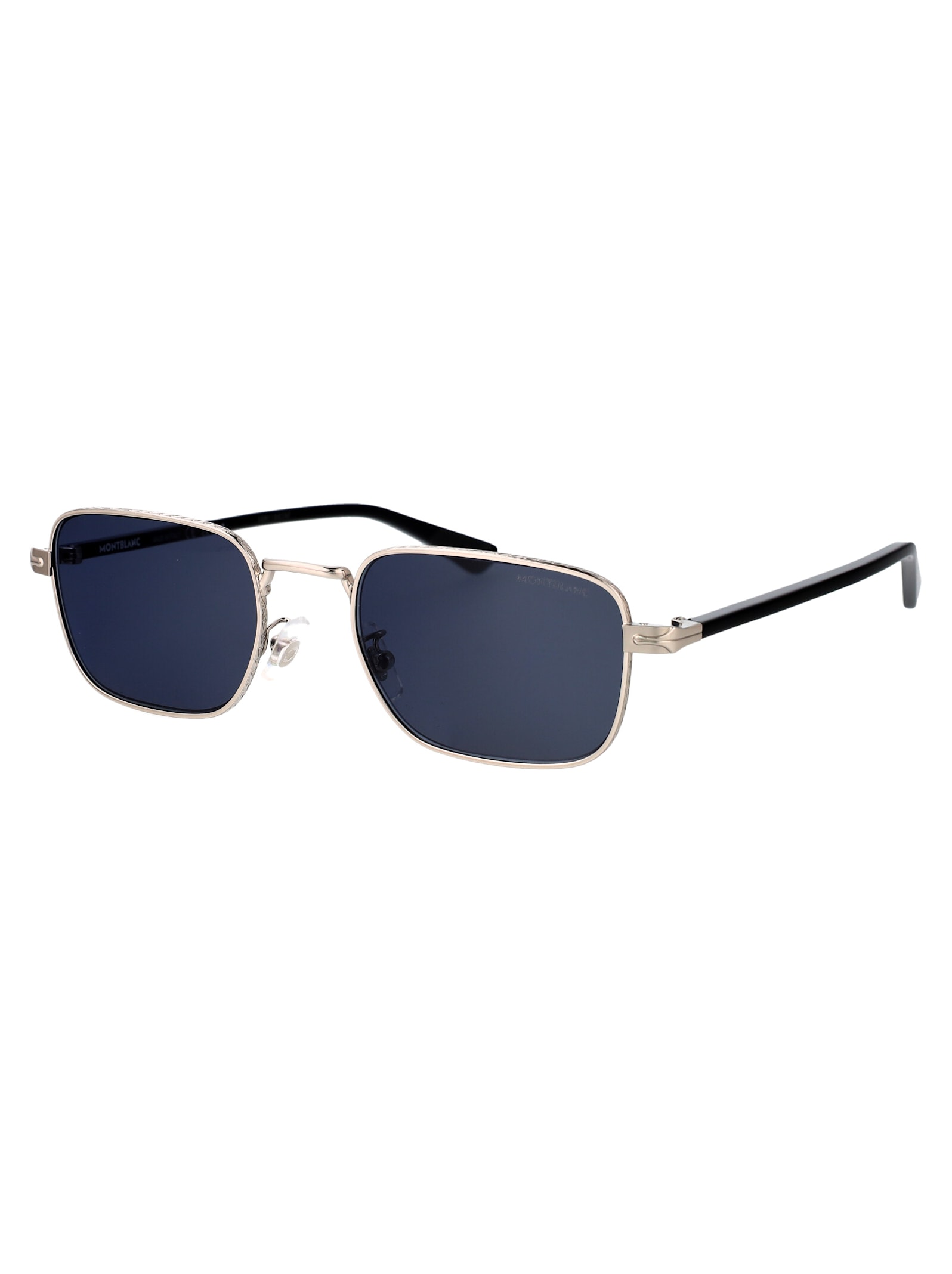 Shop Montblanc Mb0339s Sunglasses In Blue