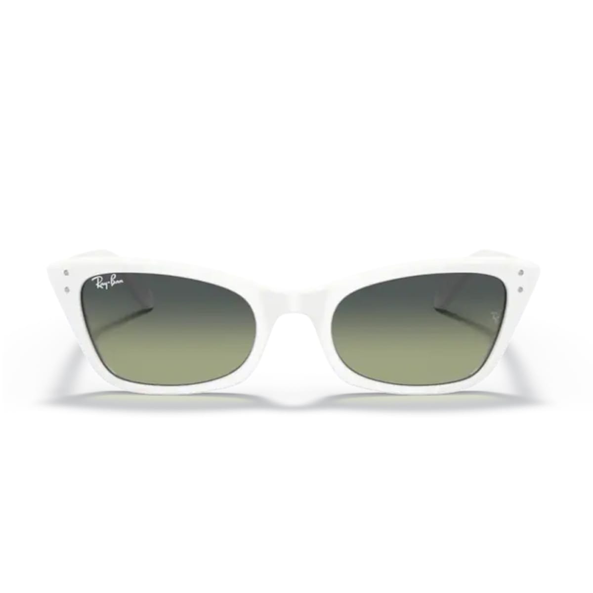 Shop Ray Ban Rb2299 Lady Burbank Sunglasses In Bianco