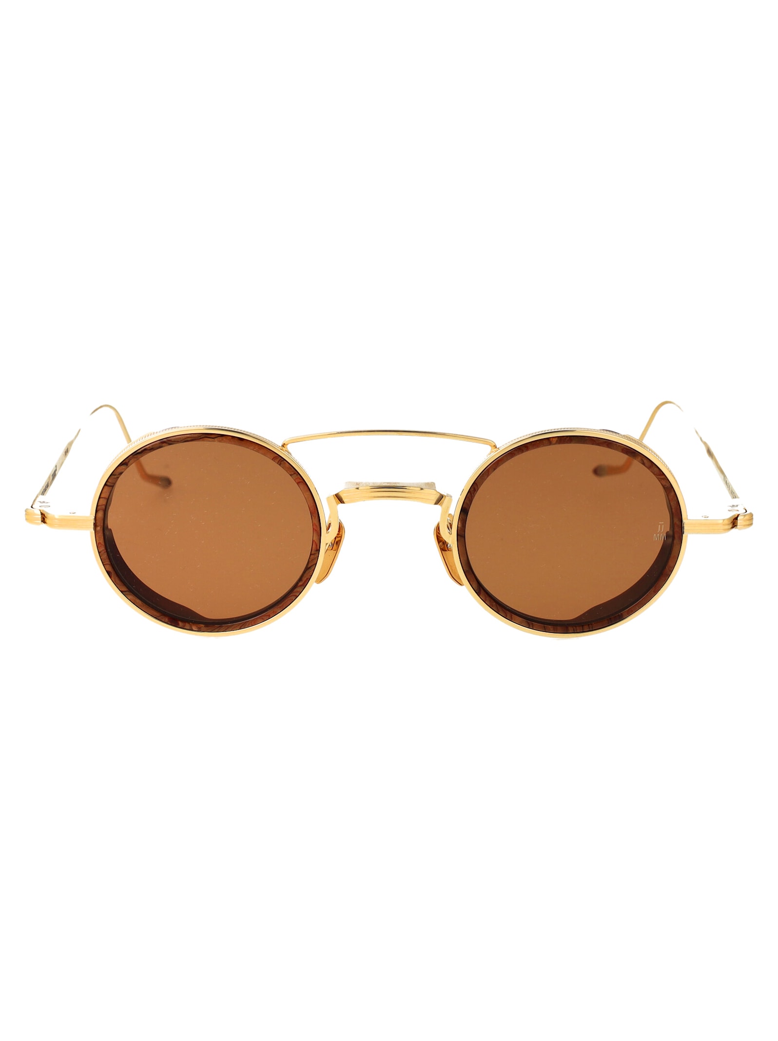 Jacques Marie Mage Ringo 2 Sunglasses In Brown