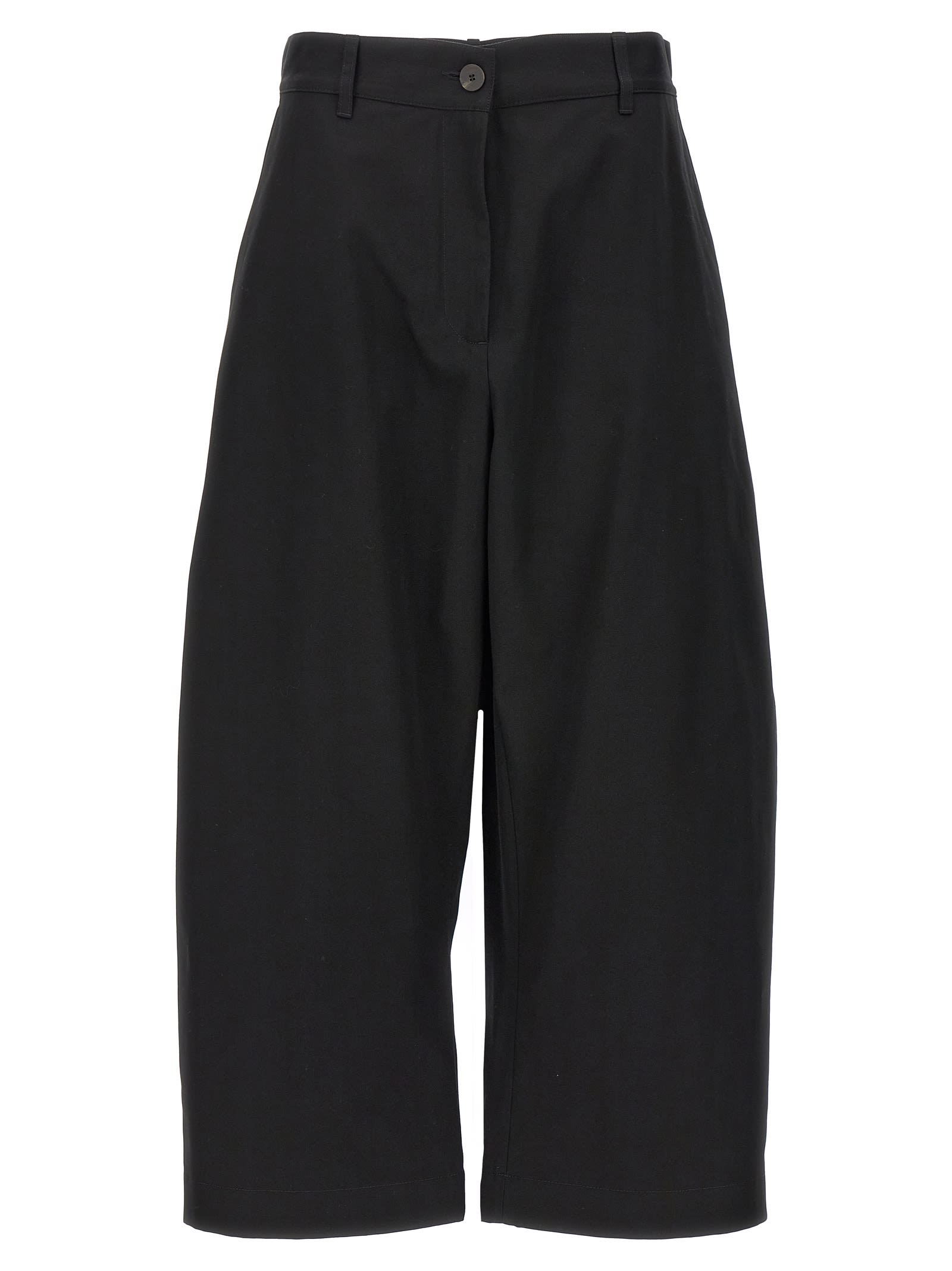 Shop Studio Nicholson Chalco Trousers In Black