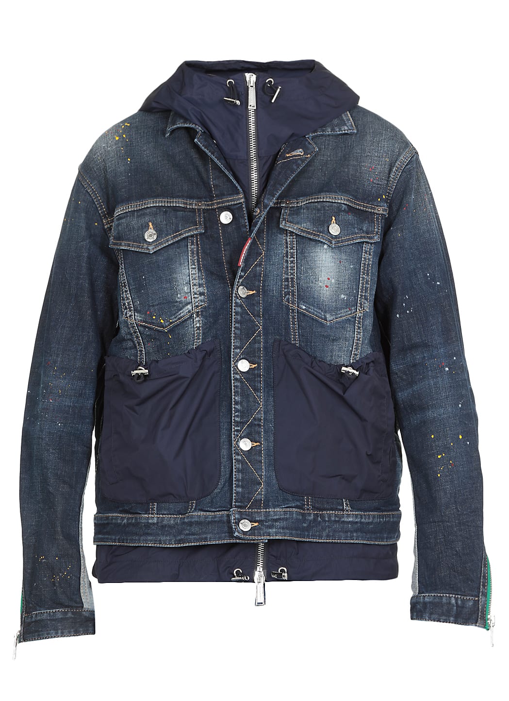 Dsquared2 Jeans Jacket In Blue
