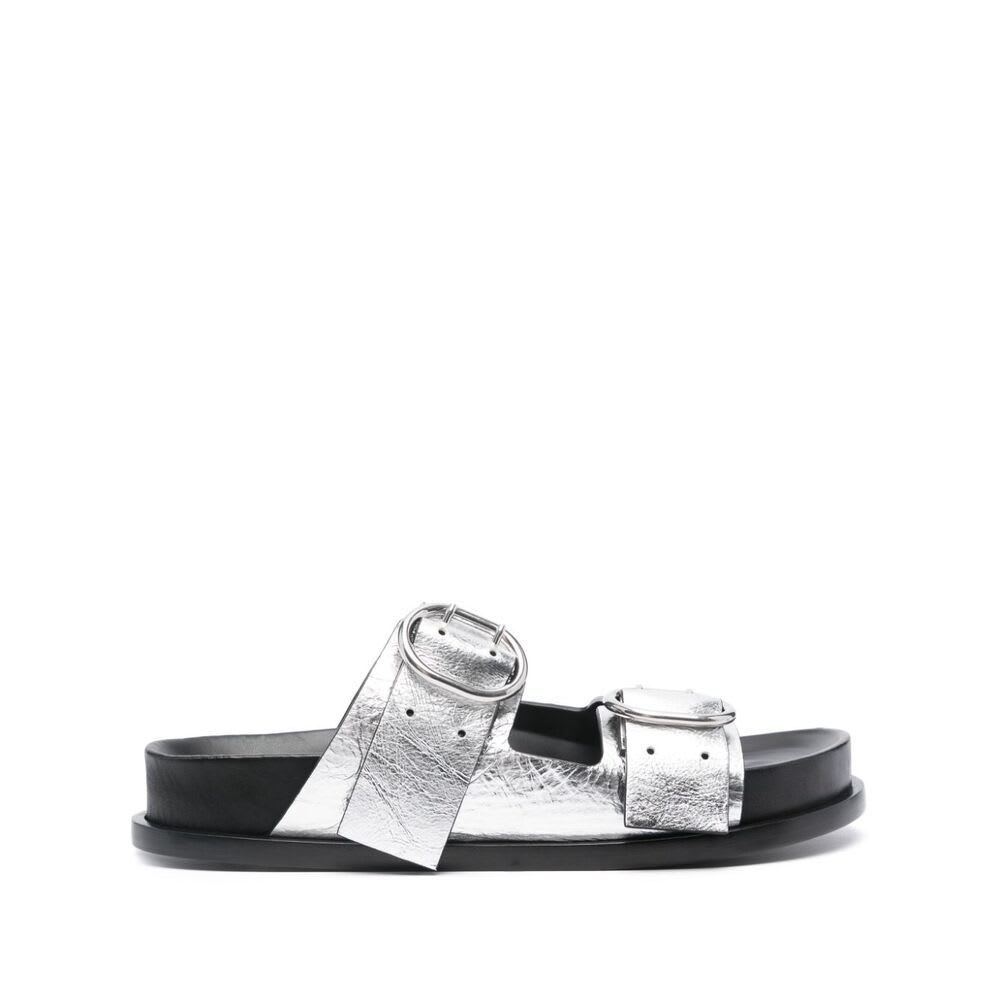 Shop Jil Sander Shoes In Silver