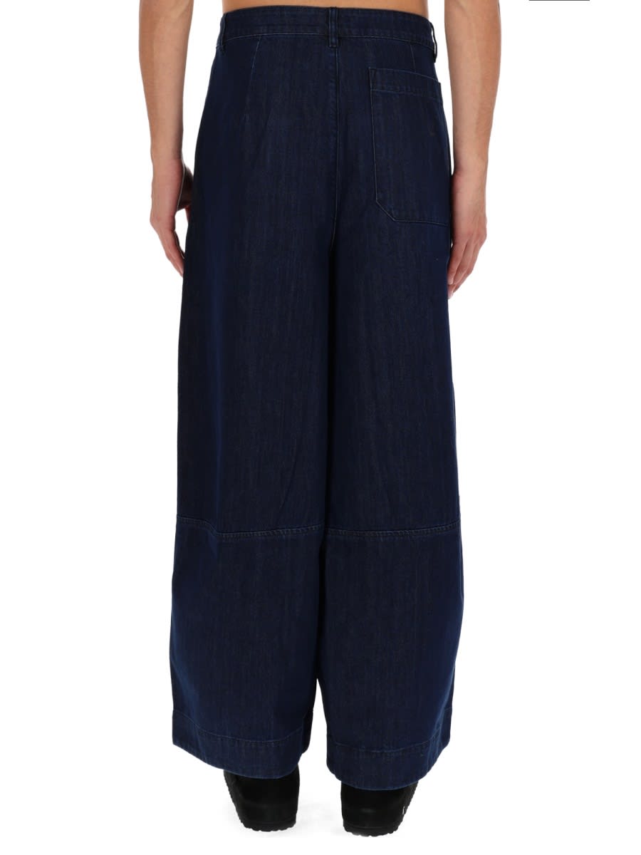 Ymc You Must Create Earth Deadbeat Pants In Blue