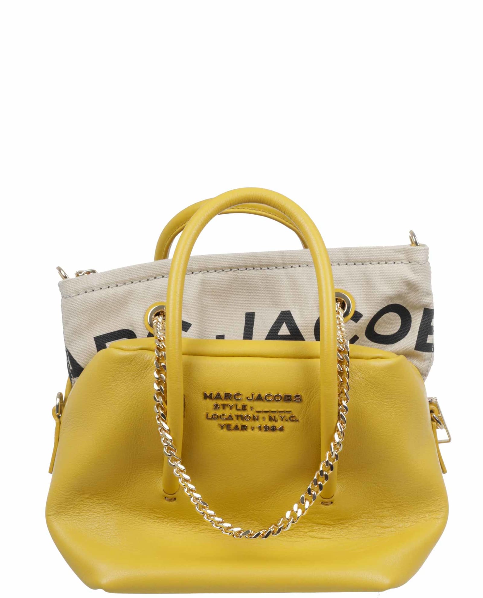 Marc Jacobs Mini Satchel Handbag In Olive
