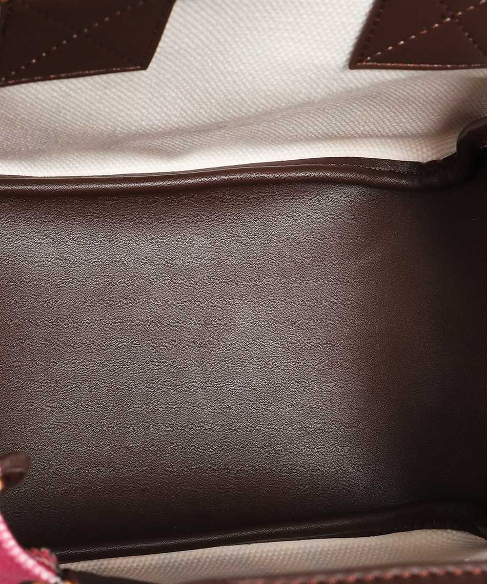 Msgm Logo-patch Tote Bag In Multi