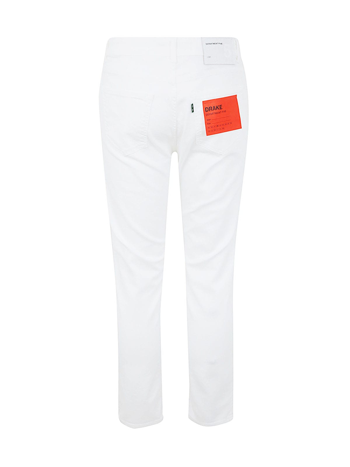 Shop Department Five Drake Skinny Jeans In White