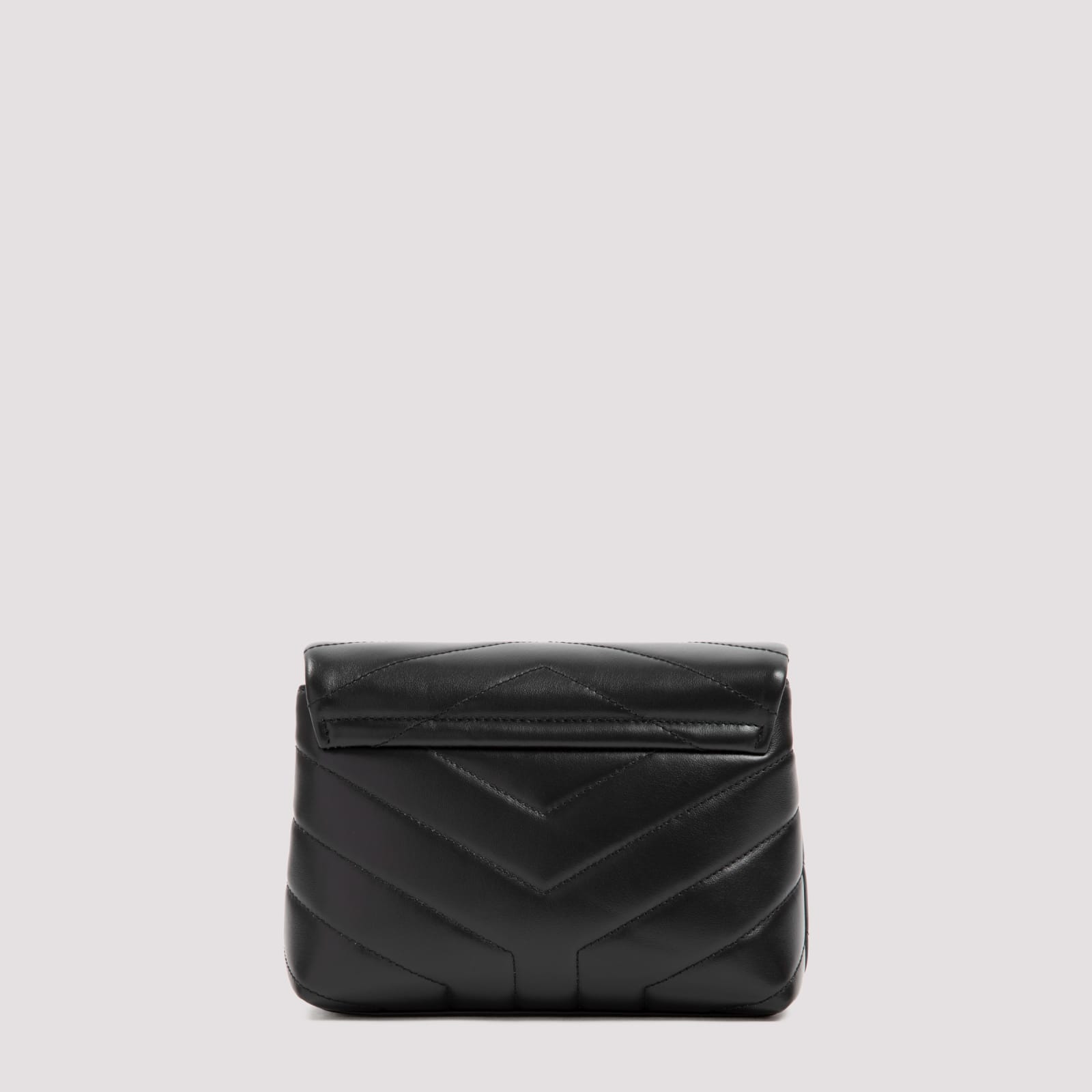 Shop Saint Laurent Loulou Mini Bag In Nero