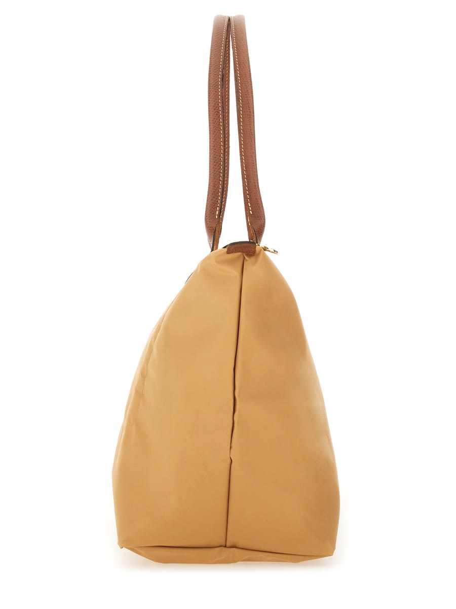 Longchamp 'l Le Pliage Original' Shoulder Bag In Nude