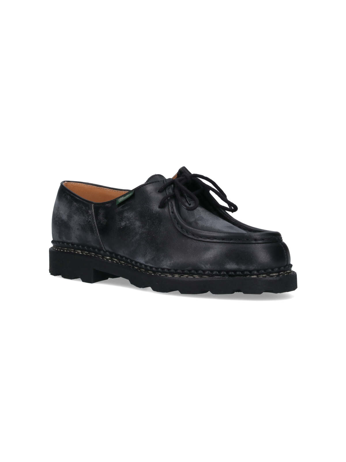 Shop Paraboot Michael Derby Shoes In Black