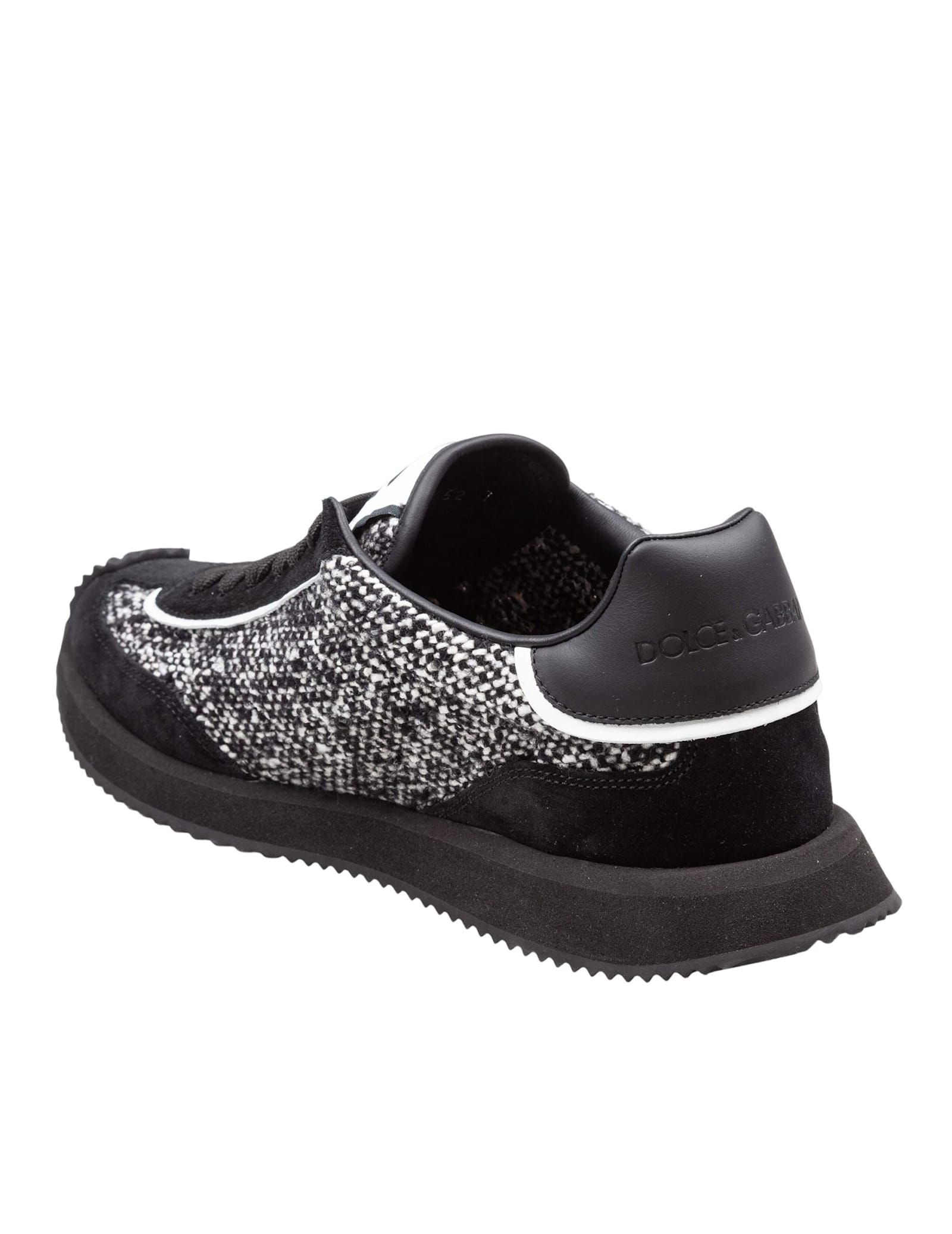 Dolce & Gabbana Dolce&gabbana Men Dg Cushion Sneakers In Black