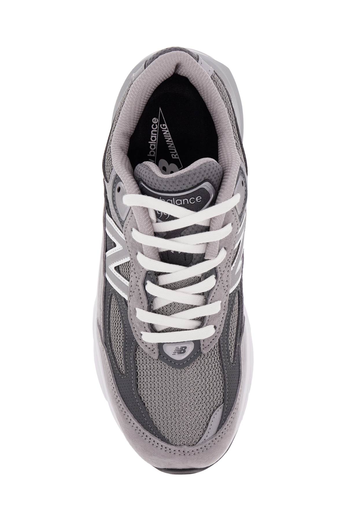 Shop New Balance 990v6 Sneakers Made In In Cool Grey (grey)