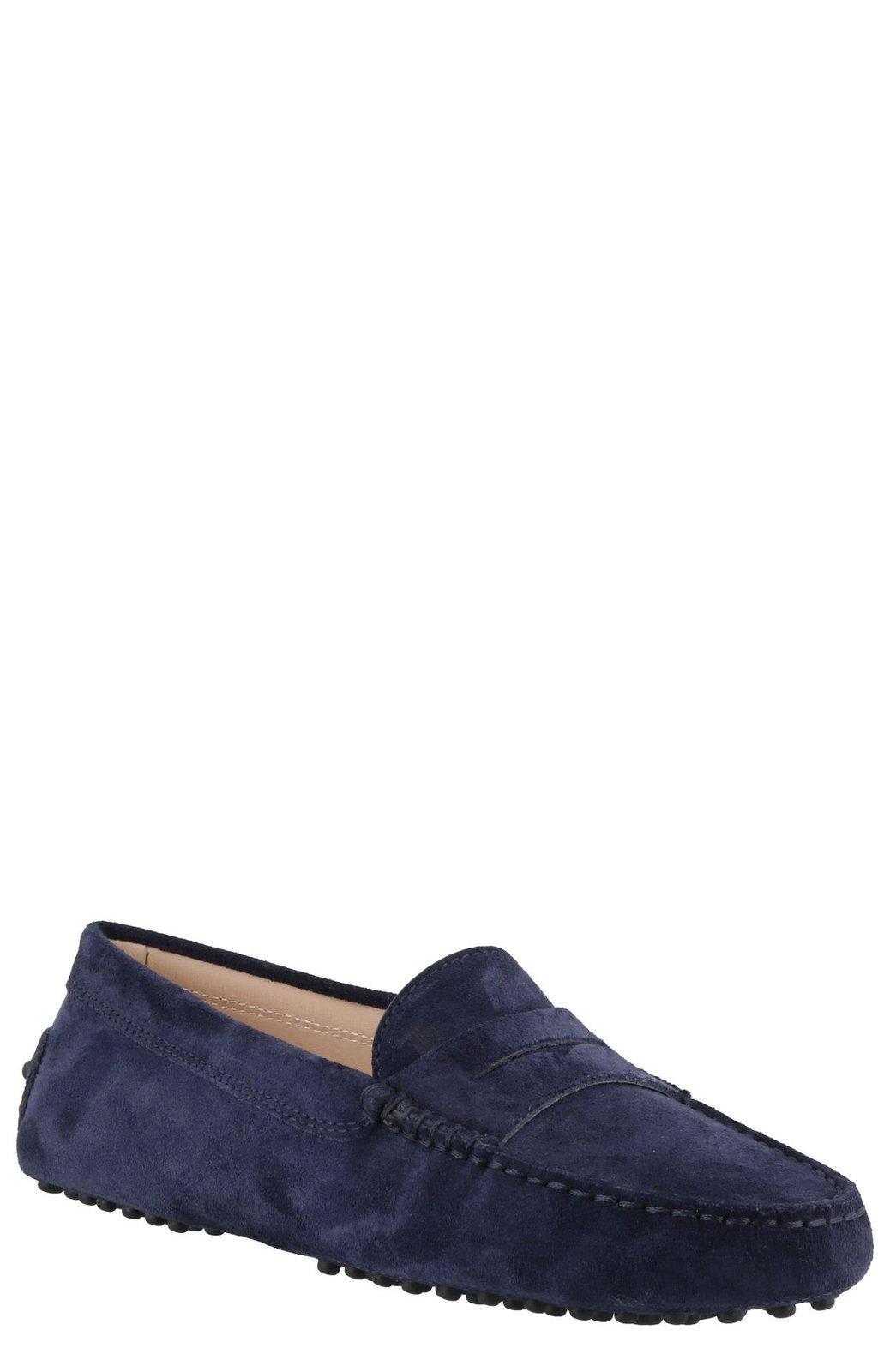 Tod's Gommino Driving Shoes In Blue
