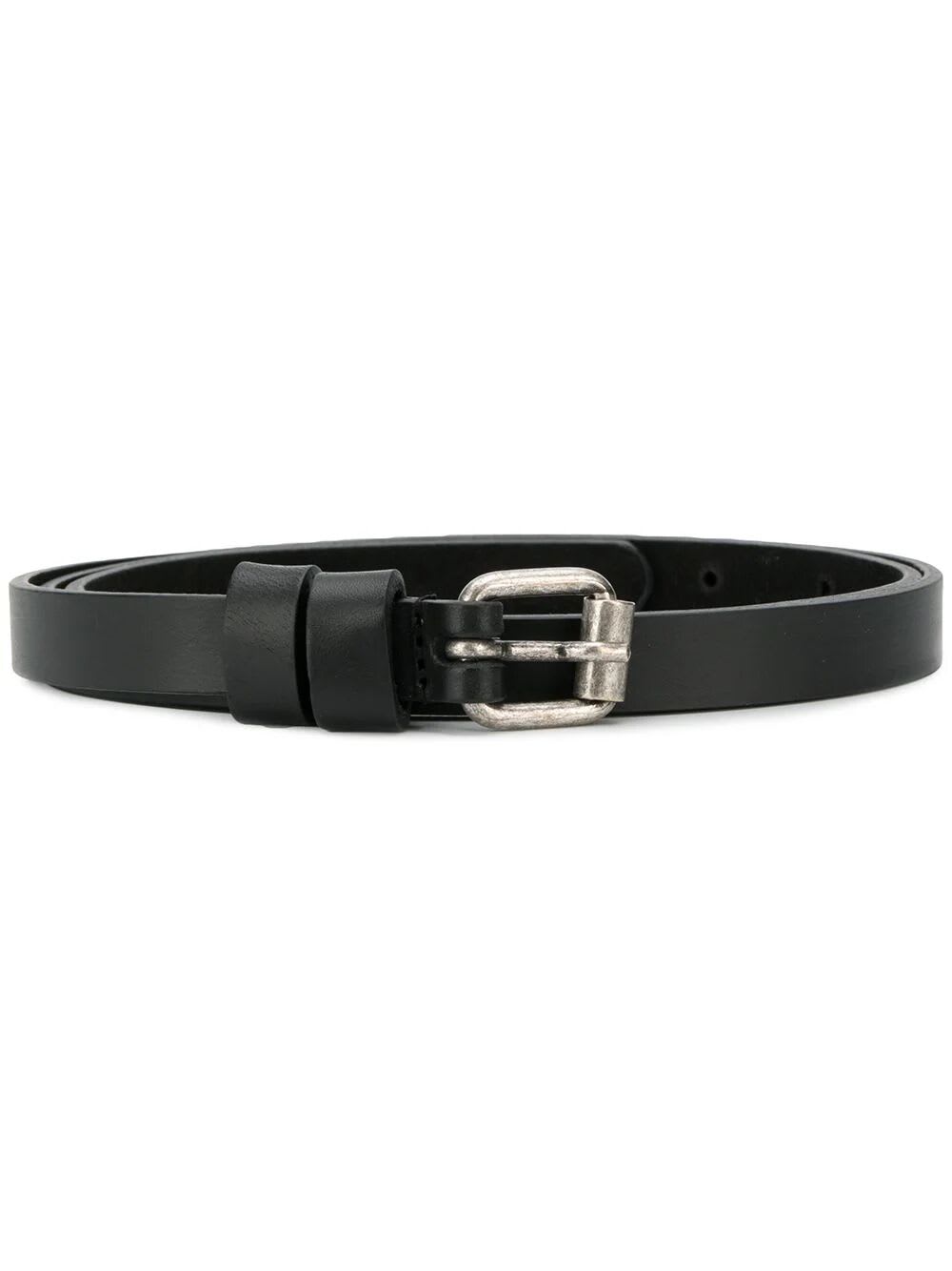 Shop Aspesi Mod 6966 Belt In Black