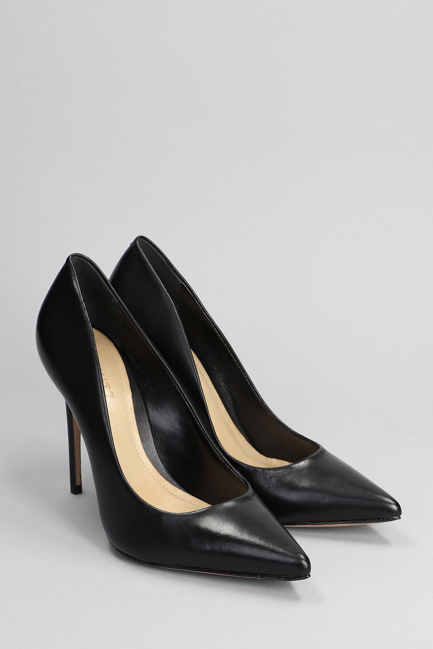 Shop Schutz Caiolea Pumps In Black Leather
