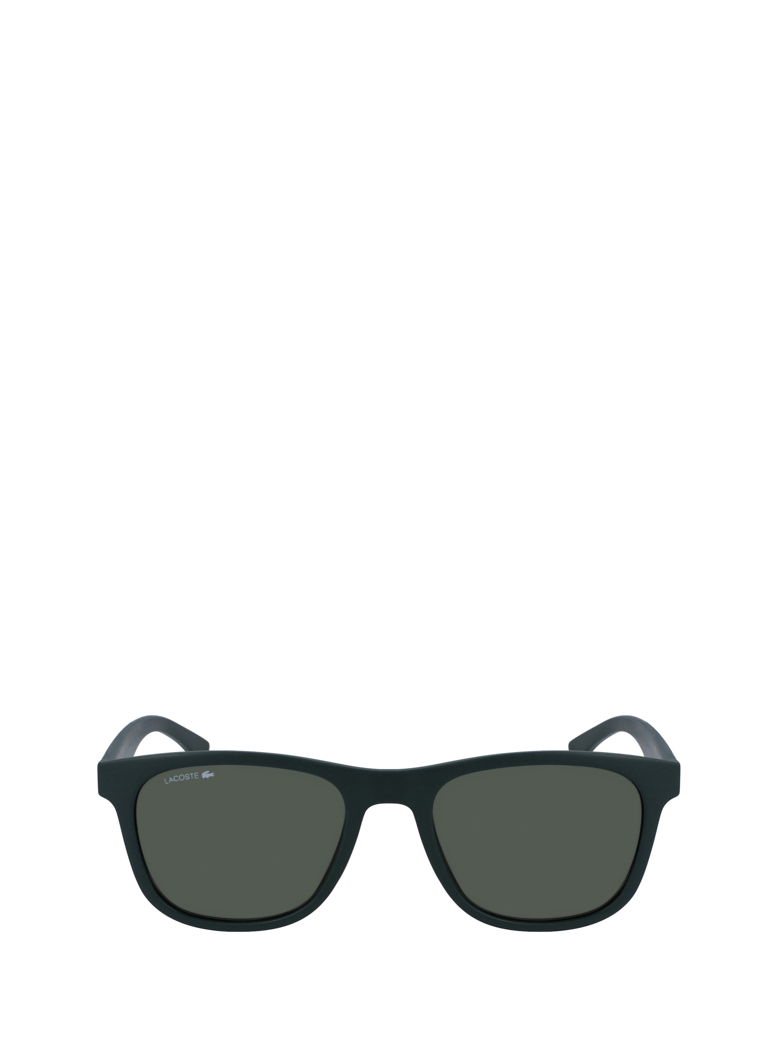 Shop Lacoste L884s Matte Green Sunglasses