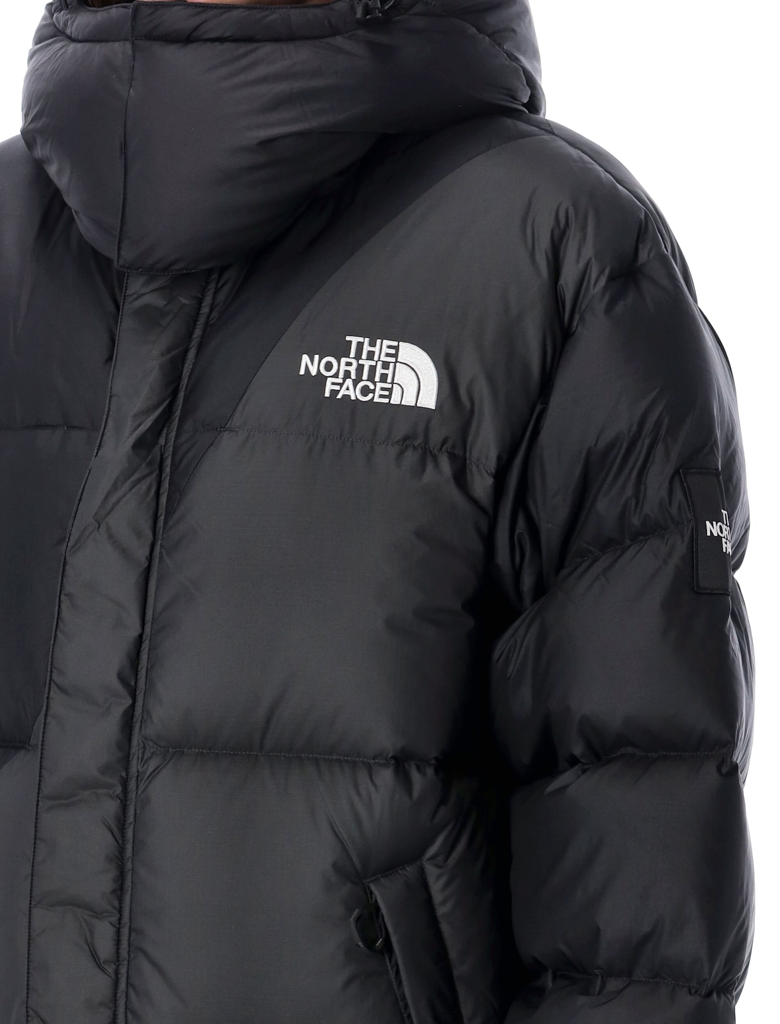 Shop The North Face Tnf X Yinka Ilori Down Jacket In Tnf Black/asphalt Grey