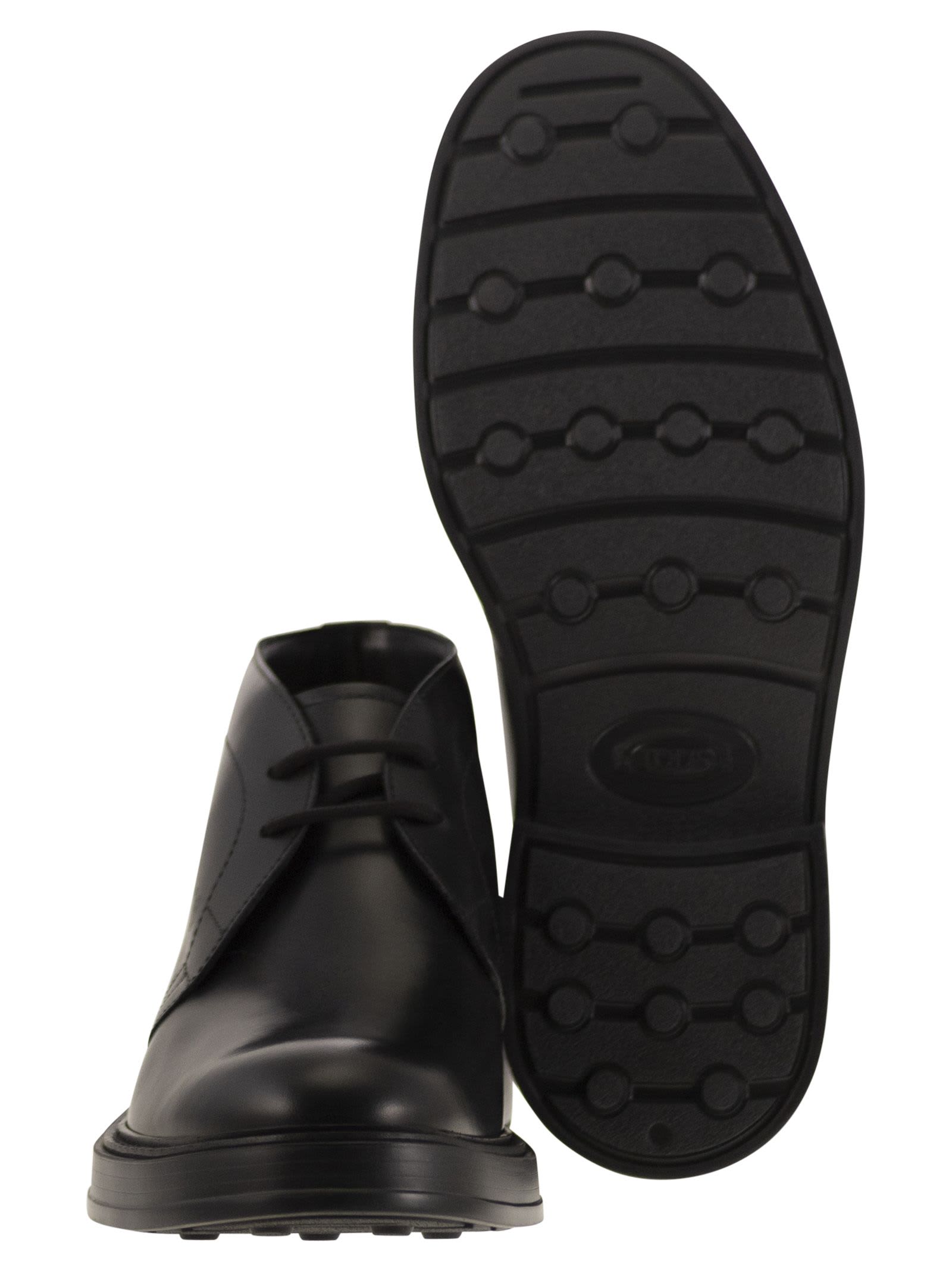Tod's Polacco Extralight Boots In Black