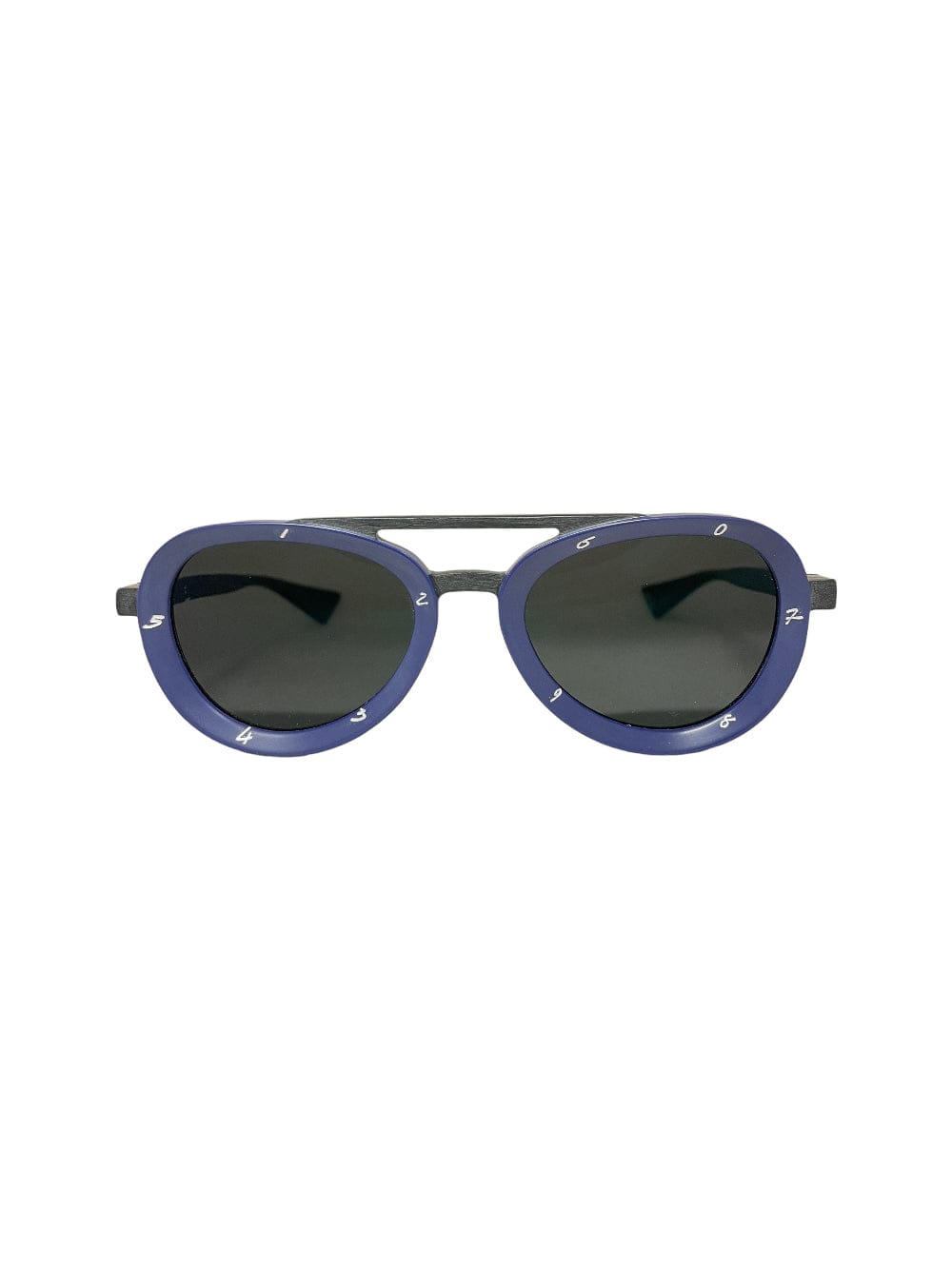 Piero Massaro Pm373 - Matte Blue Sunglasses