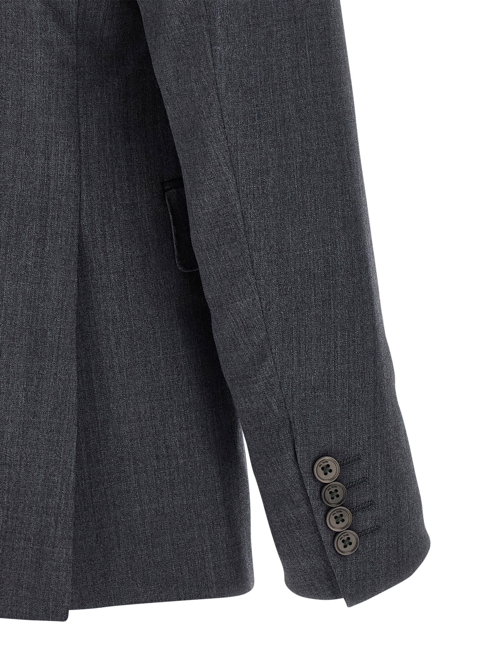 Pal Zileri Three Piece Linea Cerimonia Suit Set In Black