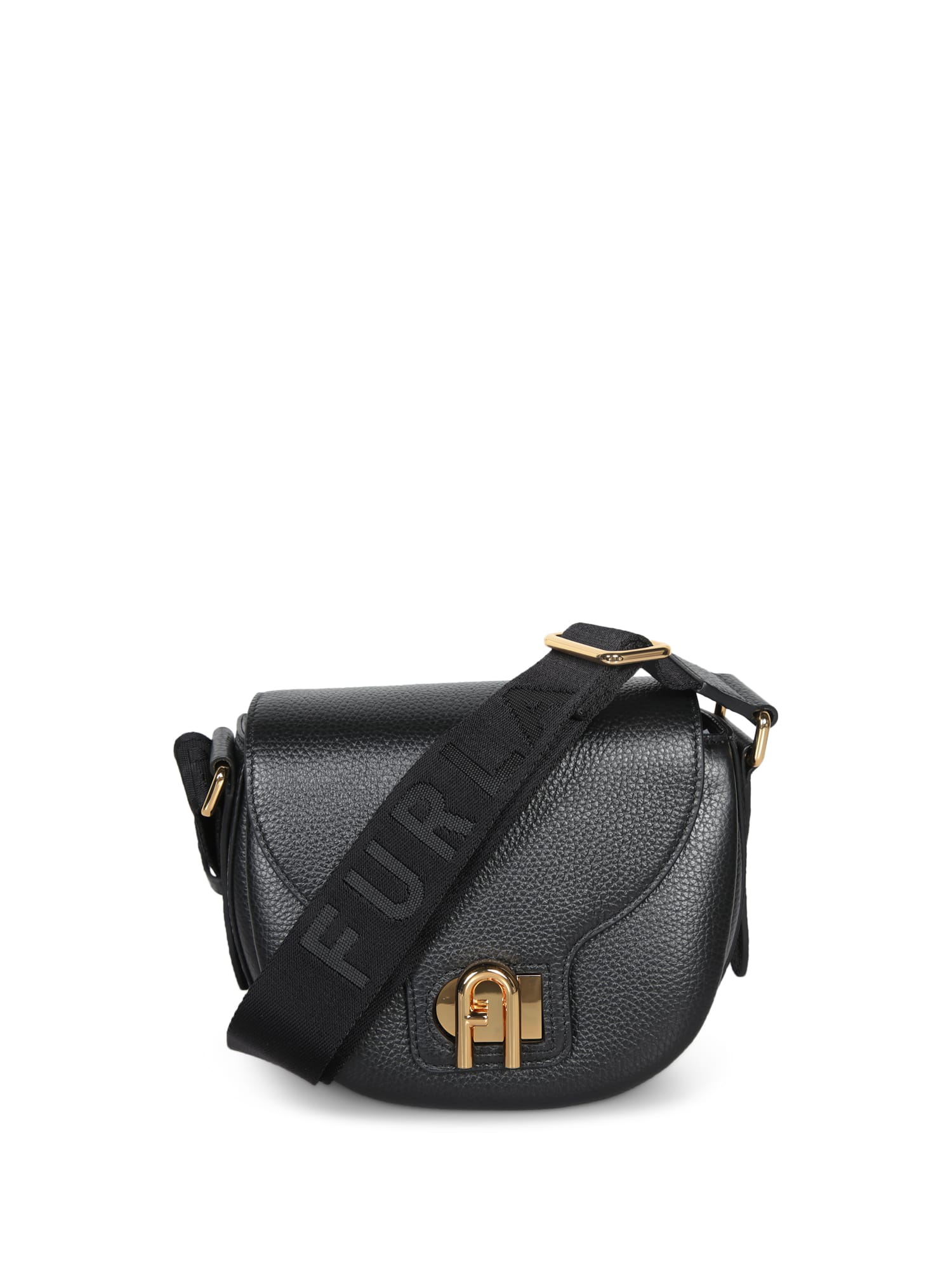 Furla Lotus Mini Cbody Black Bag