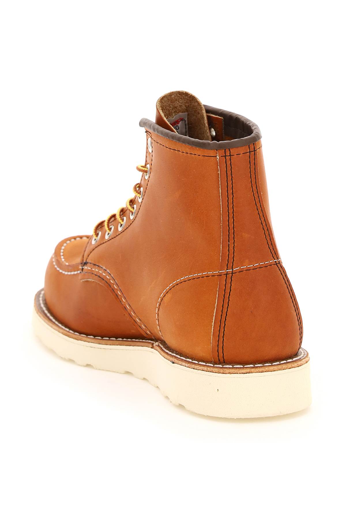 Shop Red Wing Classic Moc Ankle Boots In Oro Legacy (brown)